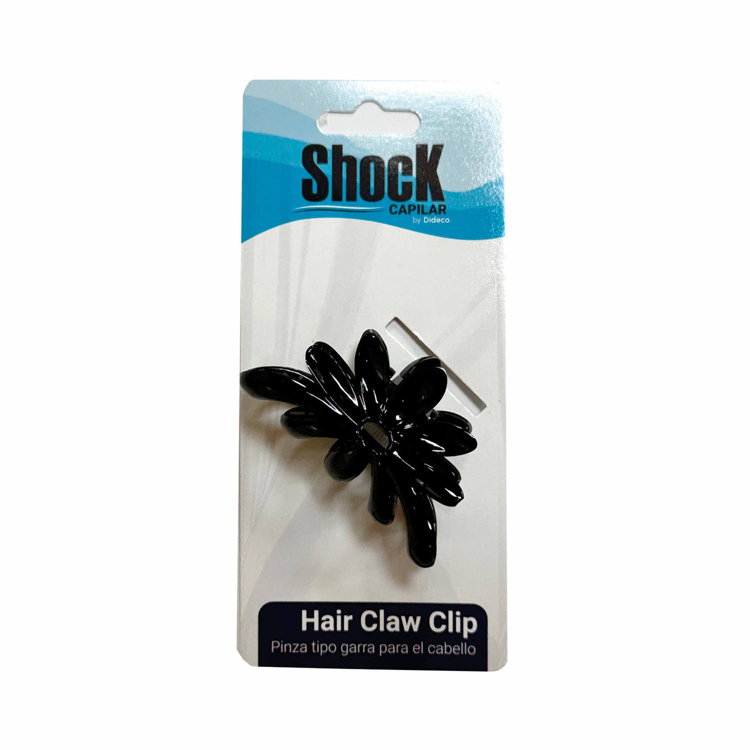 Vinchas De Cabello Tipo Pinza Caiman Color Negro SHOCK Unidad