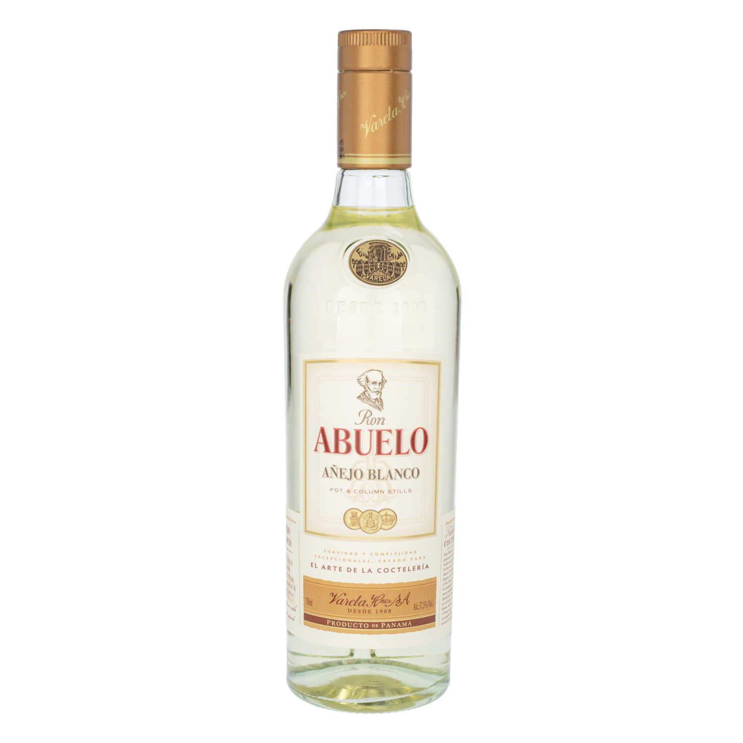 Ron Añejo Blanco ABUELO 750 Ml
