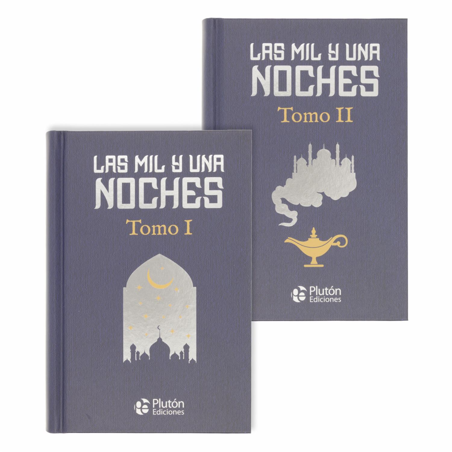 Libro Las Mil Y Una Noches 2 Tomos PLUTÓN 3281 Páginas