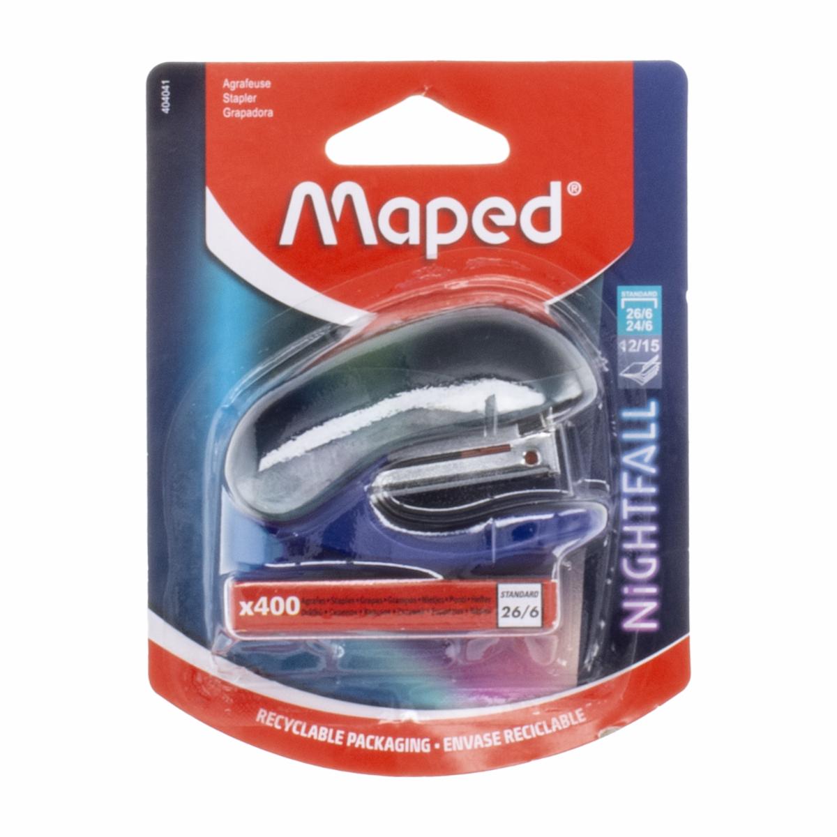 Grapadora Diseño Mini Nightfall MAPED Unidad