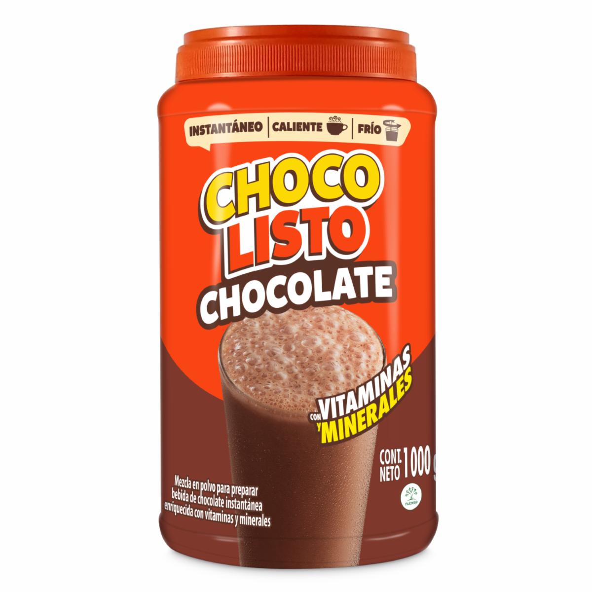 Chocolate En Polvo Instantáneo CHOCO LISTO 1000 G