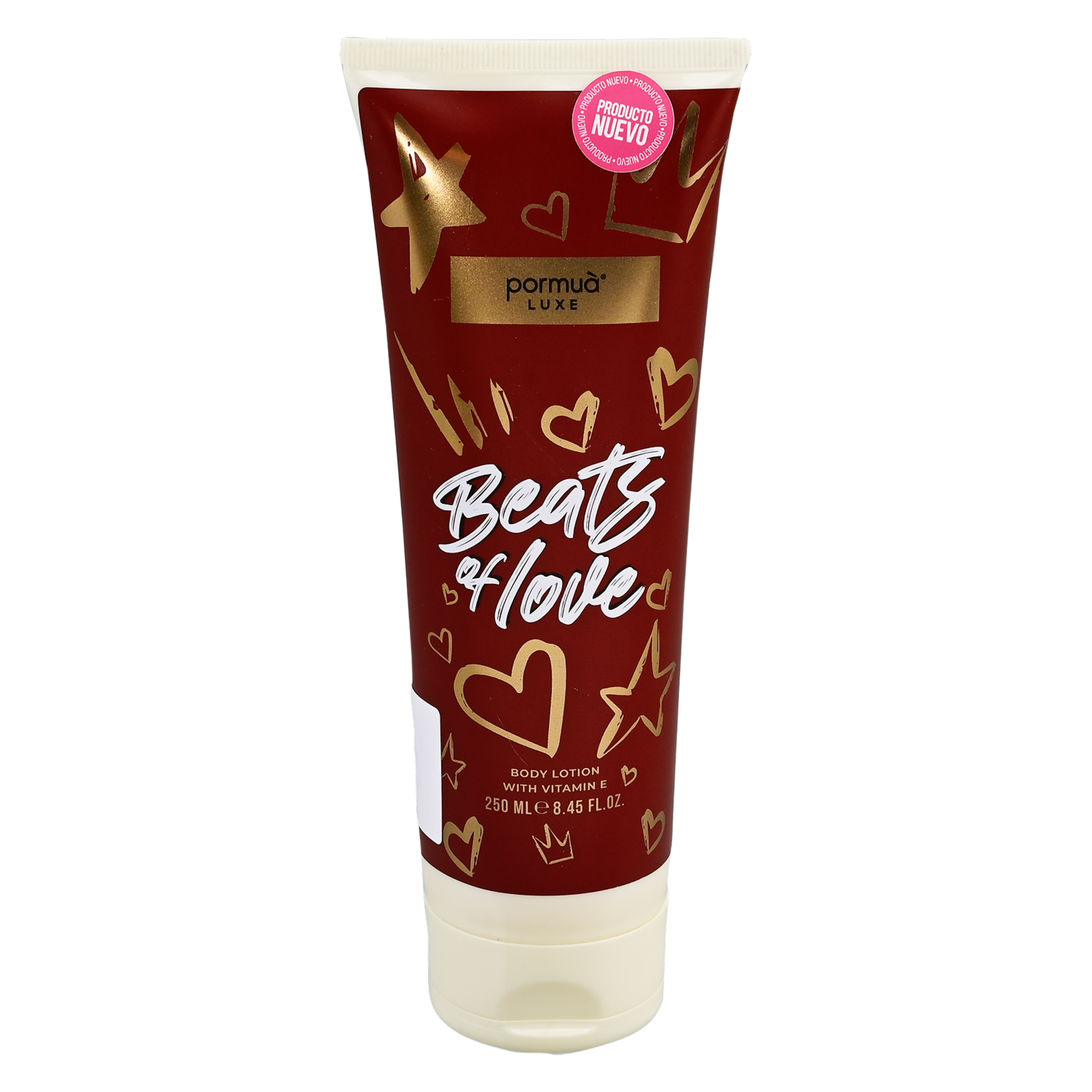 Crema Corporal Beats Of Love Con Vitamina E PORMUÀ 250 Ml