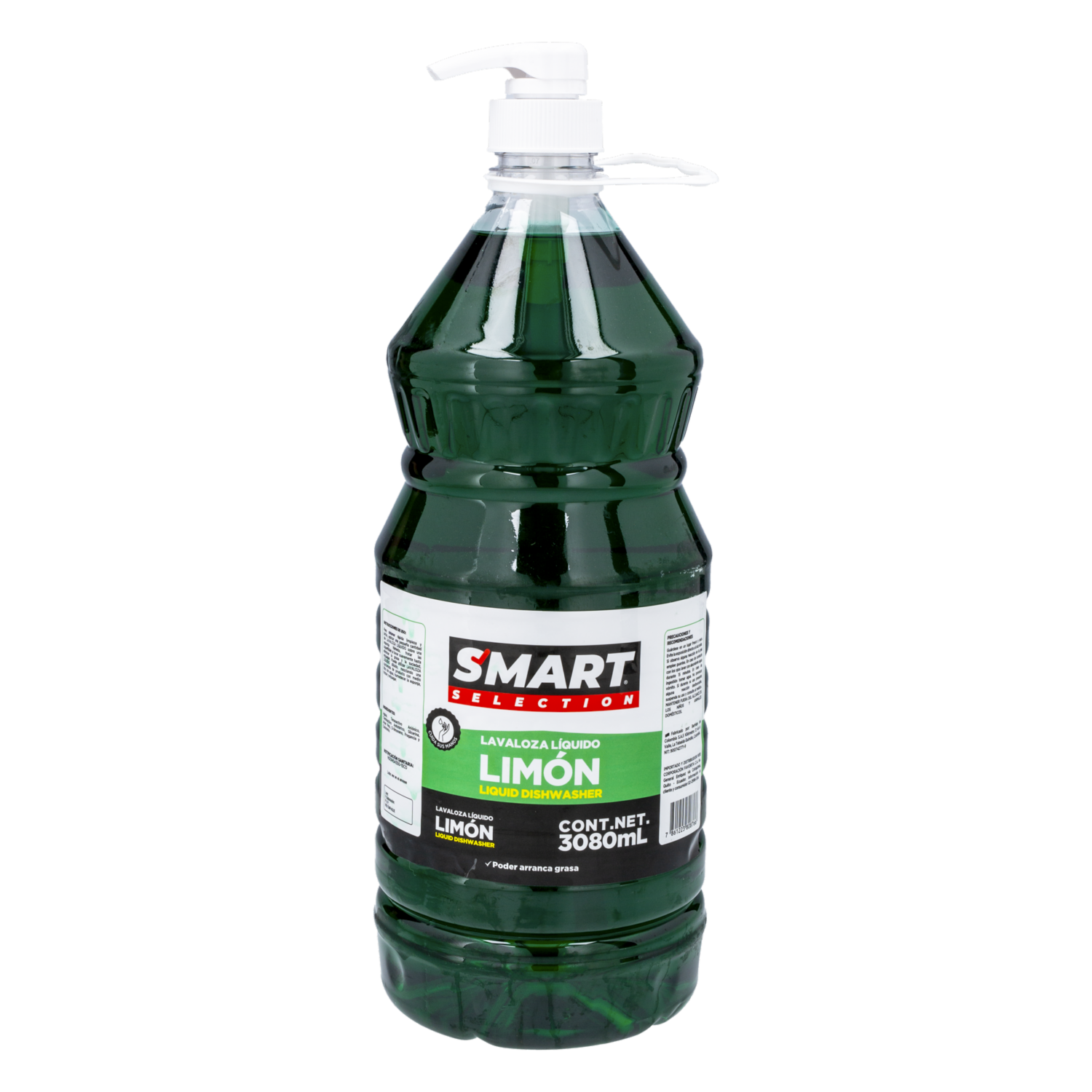 Lavaplatos Líquido Fragancia Limón SMART SELECTION 3080 Ml