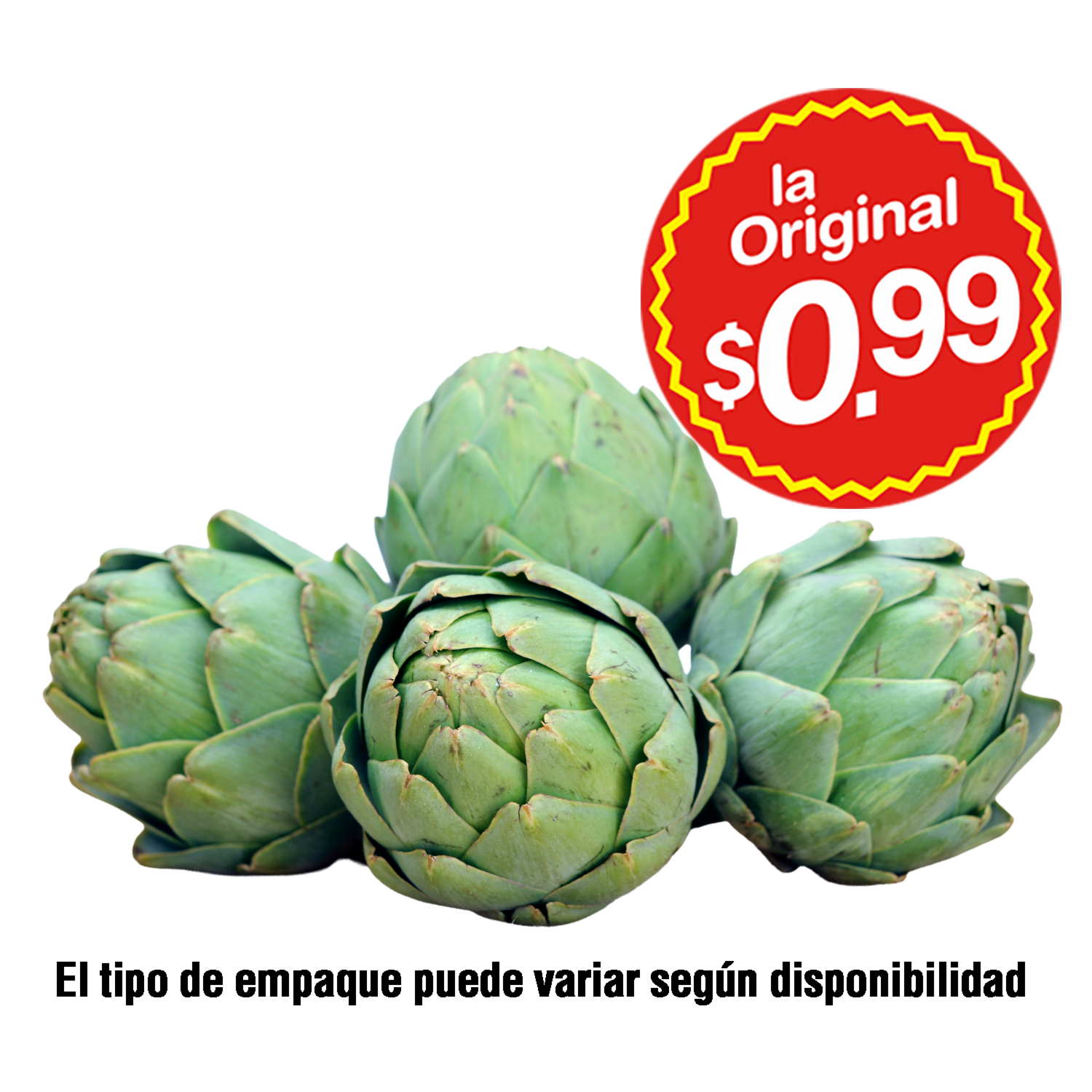 Alcachofa Fresca LA ORIGINAL 900 G