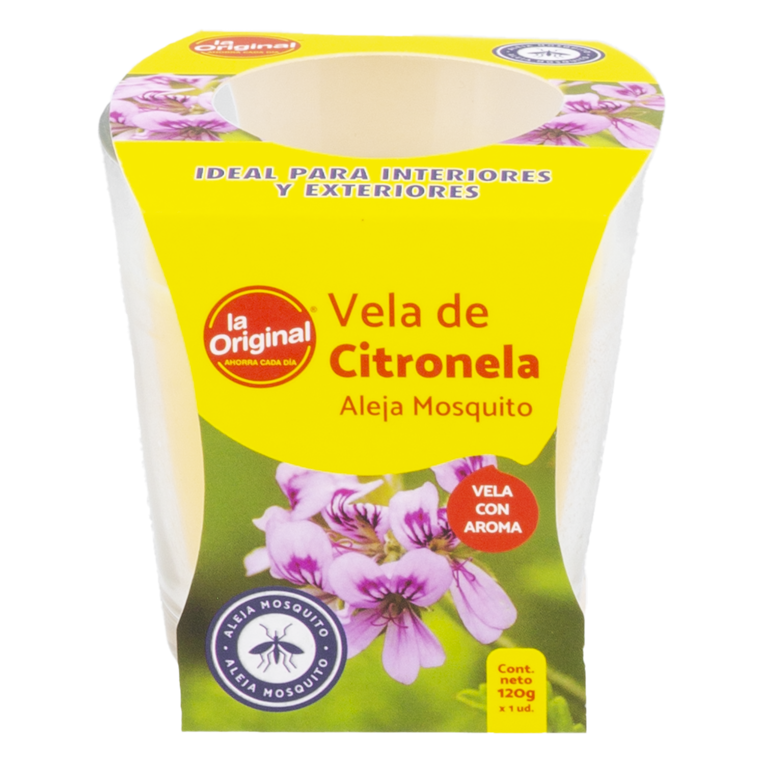 Vela Antimosquitos LA ORIGINAL 120 G