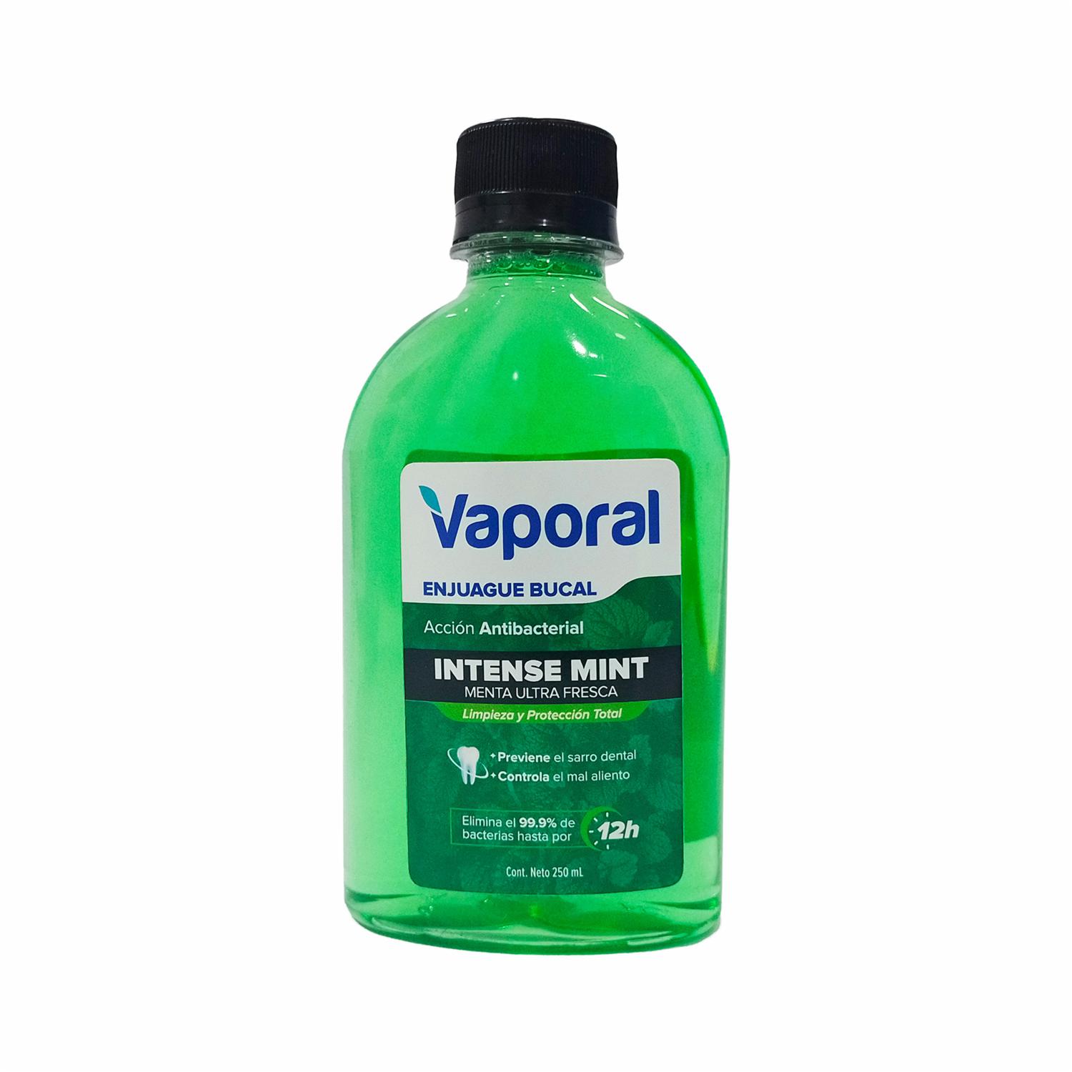 Enjuague  Bucal Clinical Antibacterial Menta Intensa VAPORAL 250 Ml
