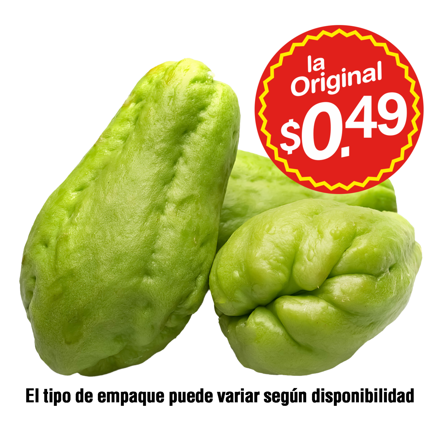 Chayote Fresco LA ORIGINAL 500 G