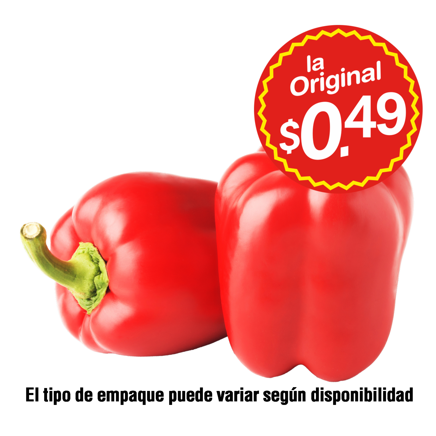 Pimiento Rojo LA ORIGINAL 500 G