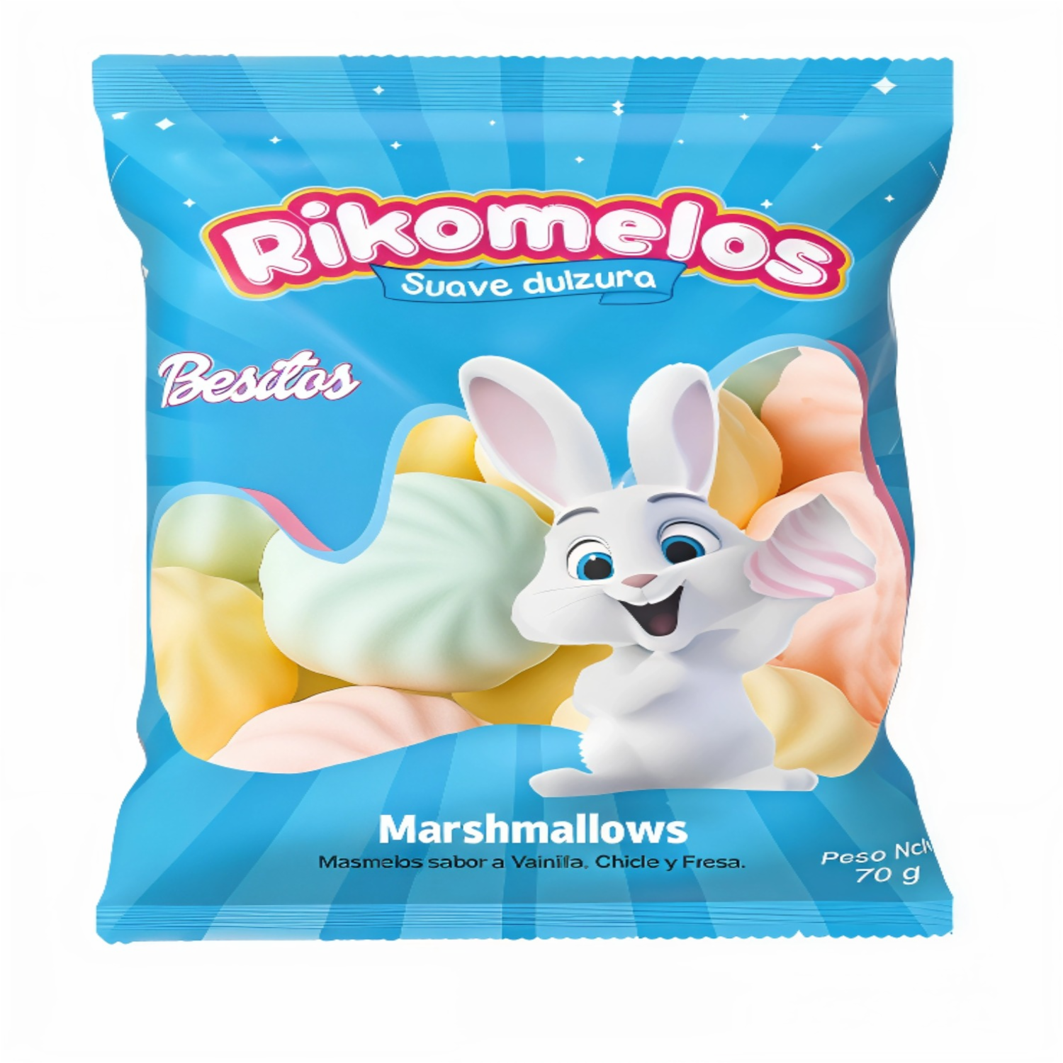 Masmelos Surtidos RIKOMELOS 70 G
