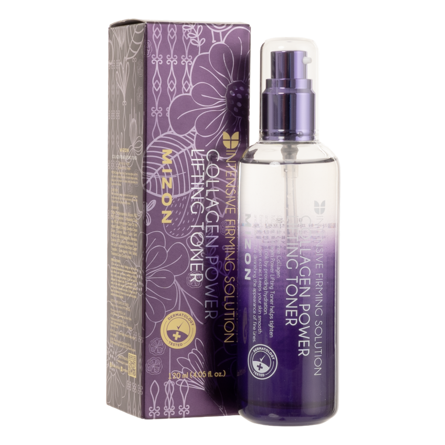 Tónico Facial Reafirmante Con Colágeno Intensive Firming Solution MIZON 120 Ml