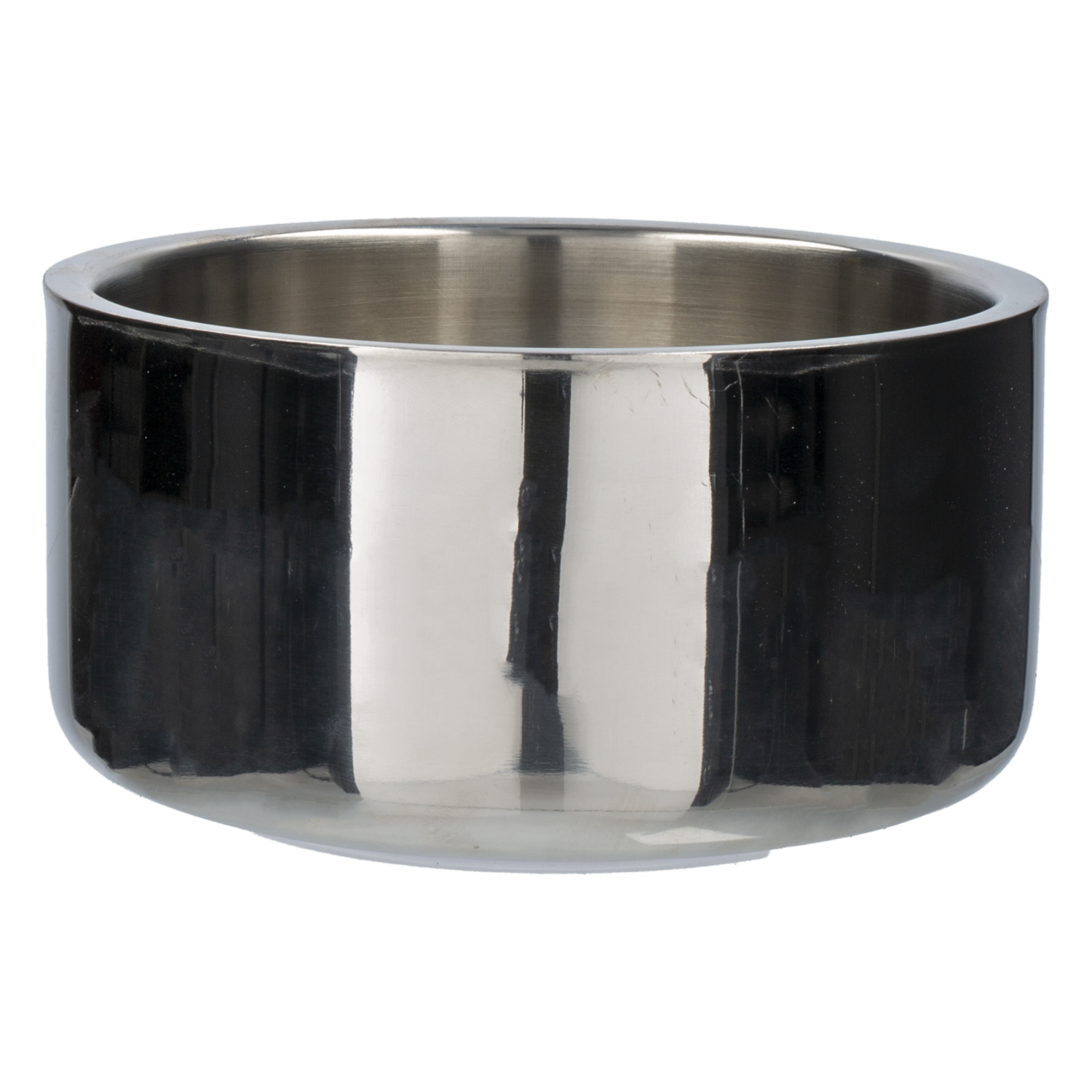 Plato Para Mascota Diseño Straight Line Con Base De Silicona Doble Pared KUMAR 450 Ml