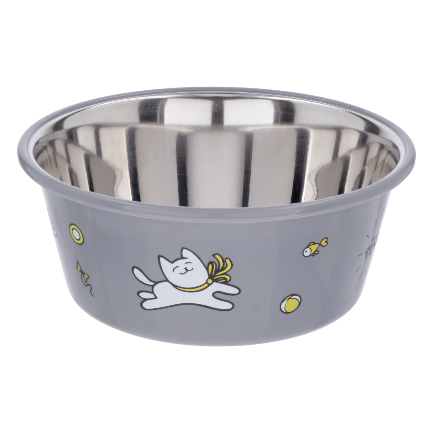 Plato Para Mascota Con Aro Termoplástico KUMAR 1 Pieza