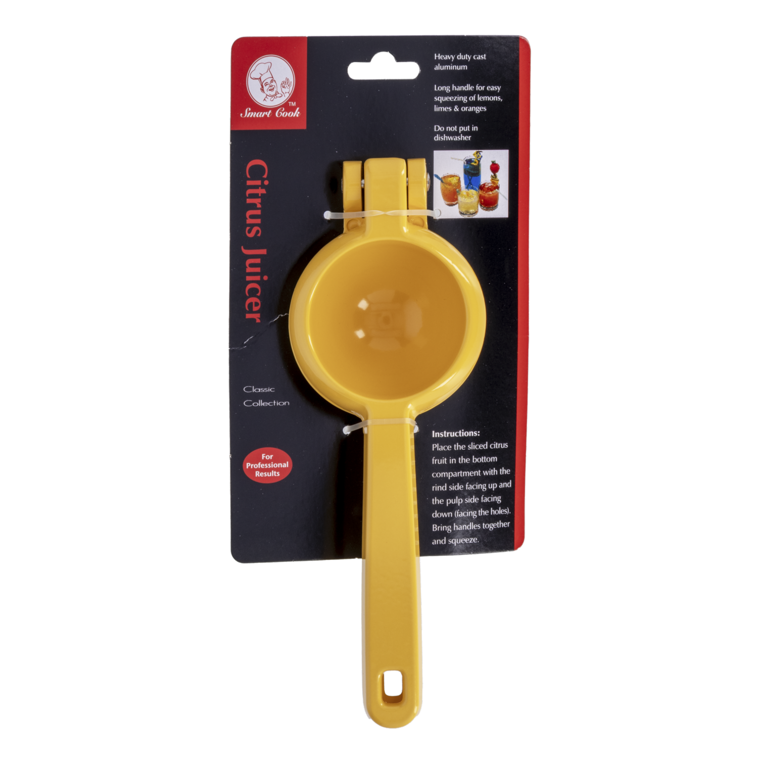 Exprimidor De Limón Metálico HOME ESSENTIALS Grande