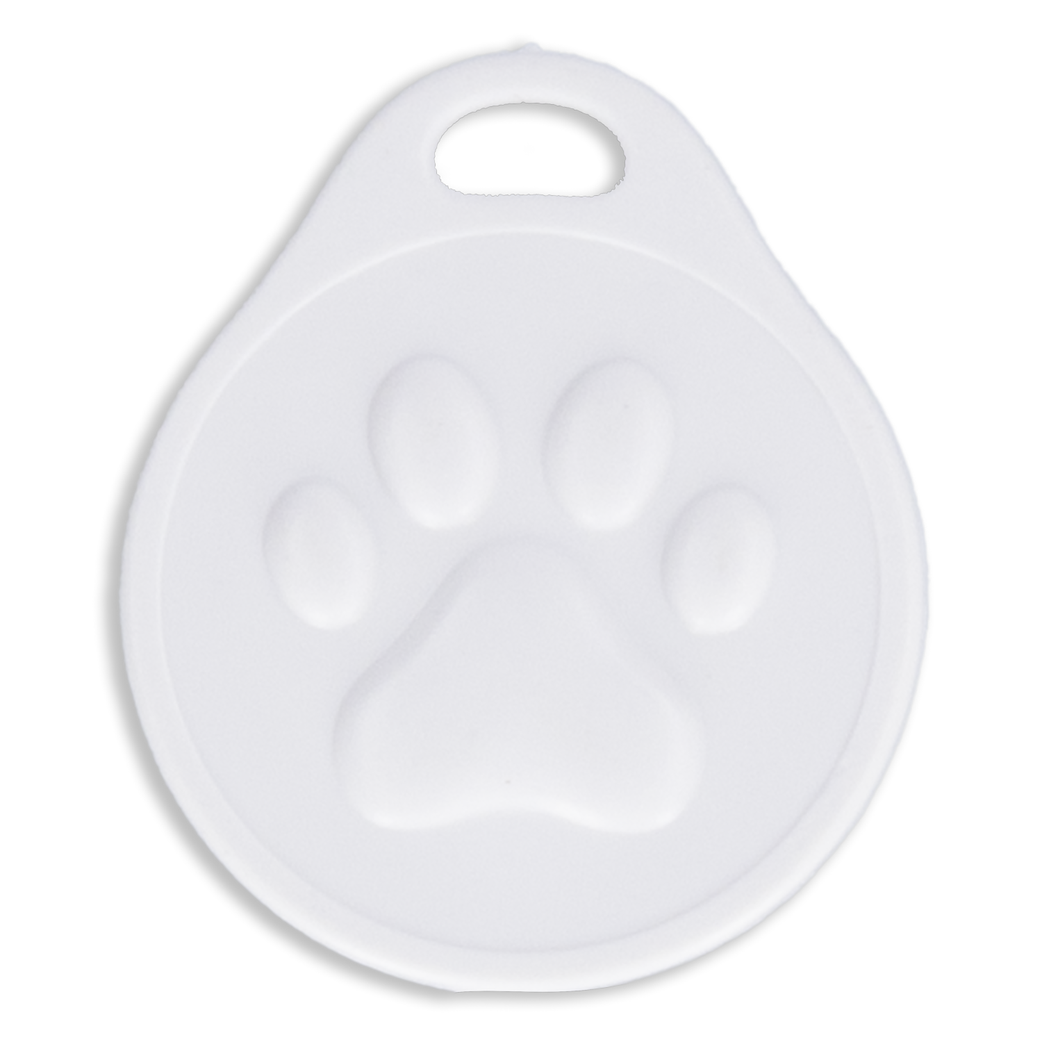 Identificador De Mascotas Identificador Qr Para Mascotas Blanco PET FANG Mediano
