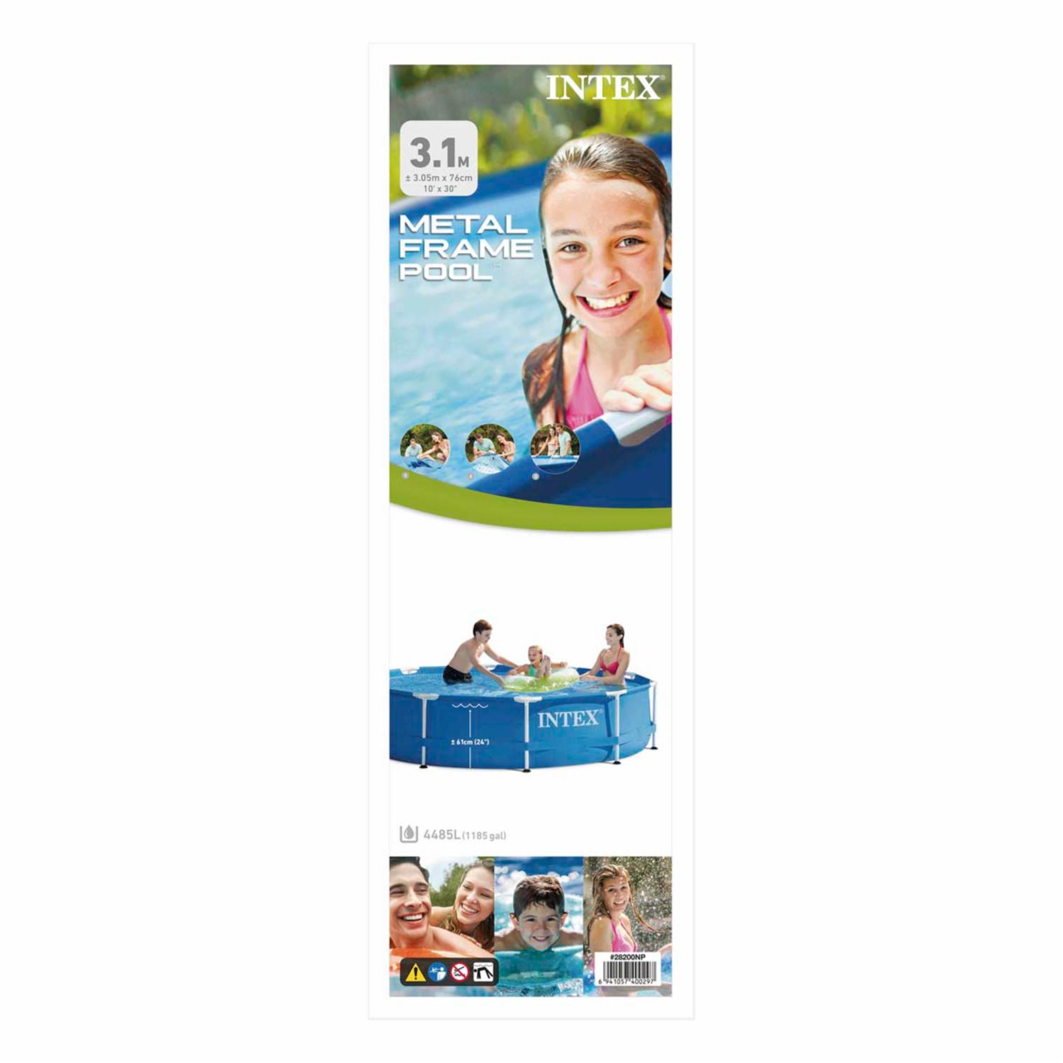 Piscina Armable Redonda INTEX 3,1 M