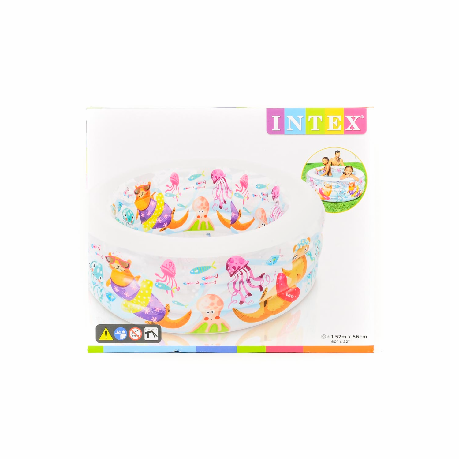 Piscina Inflable Acuario INTEX Para Niños