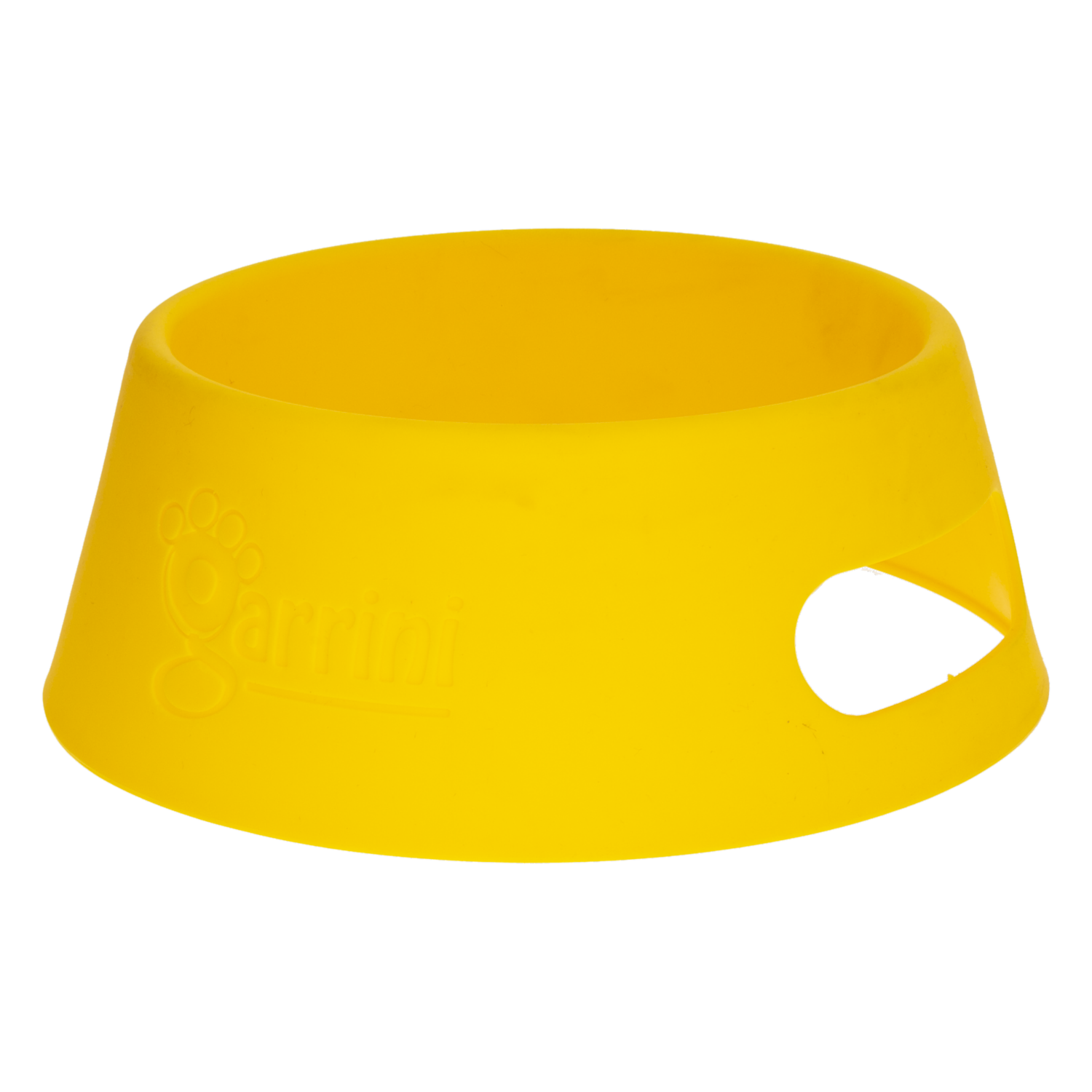 Plato Para Mascota Plegable Amarillo GARRINI Unidad