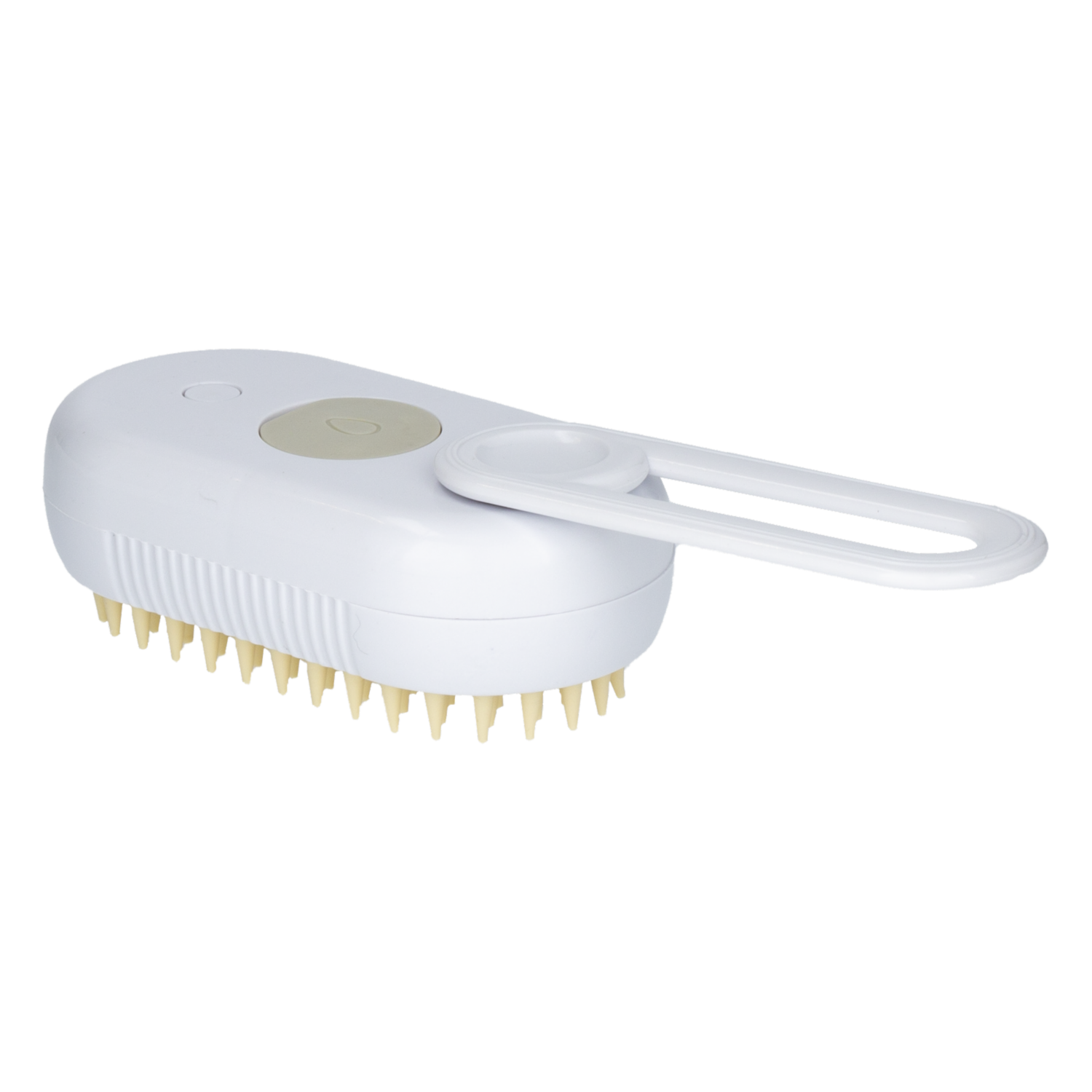 Cepillo Para Mascota Vaporoso 2 En 1 Blanco A&A TECHNOLOGY Unidad