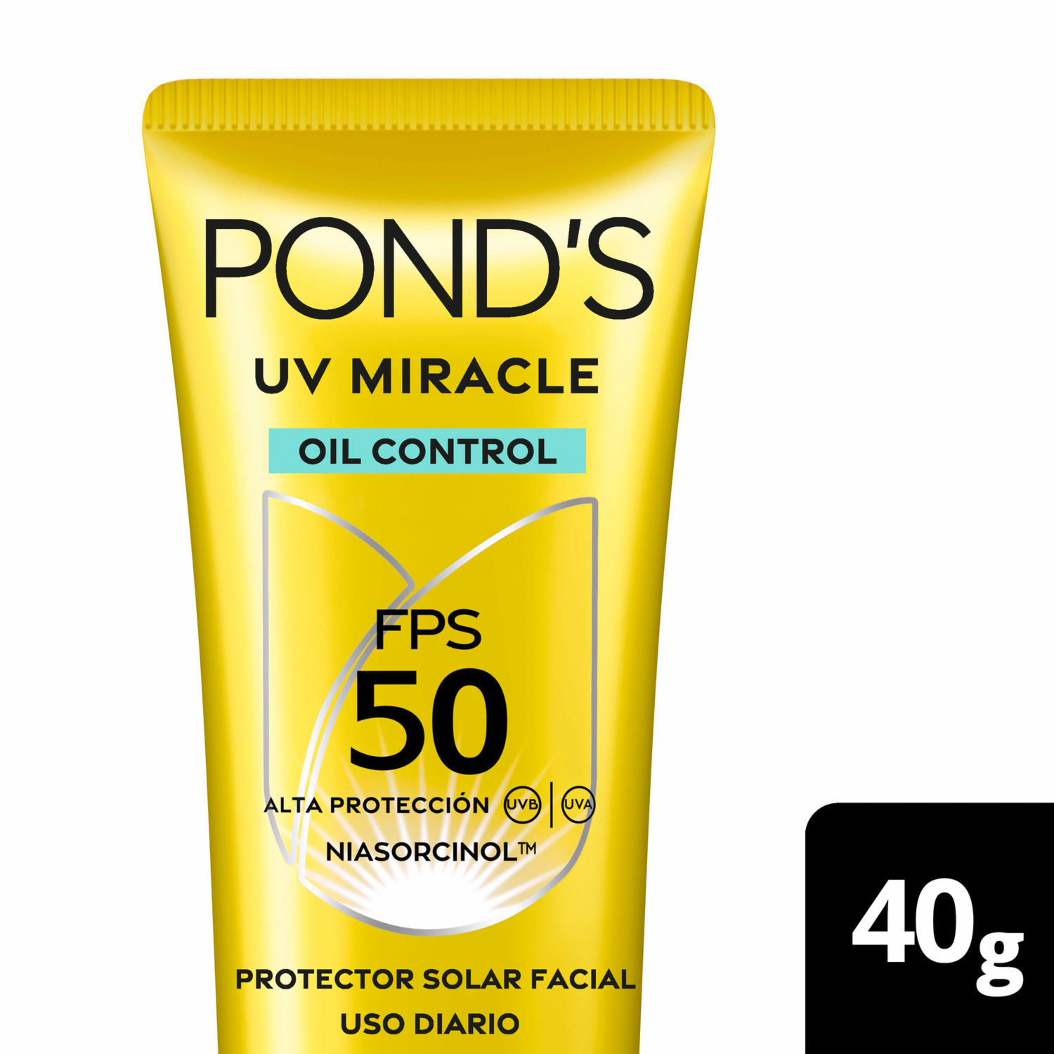 Protector Solar Facial Fps 50 Uv Oil Control Miracle Bright POND’S 40 G
