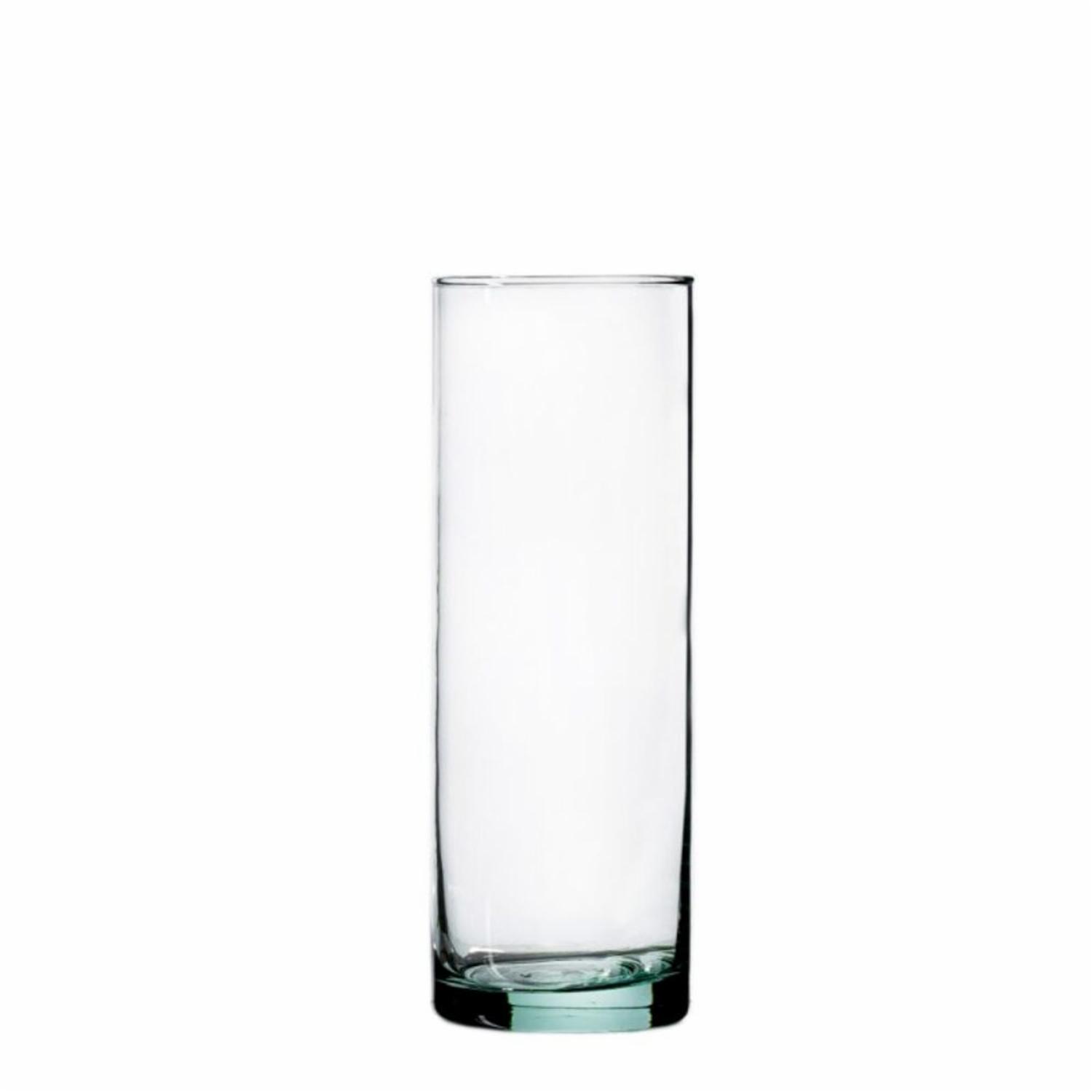 Velón Transparente OTÚN 8 X 30 Cm