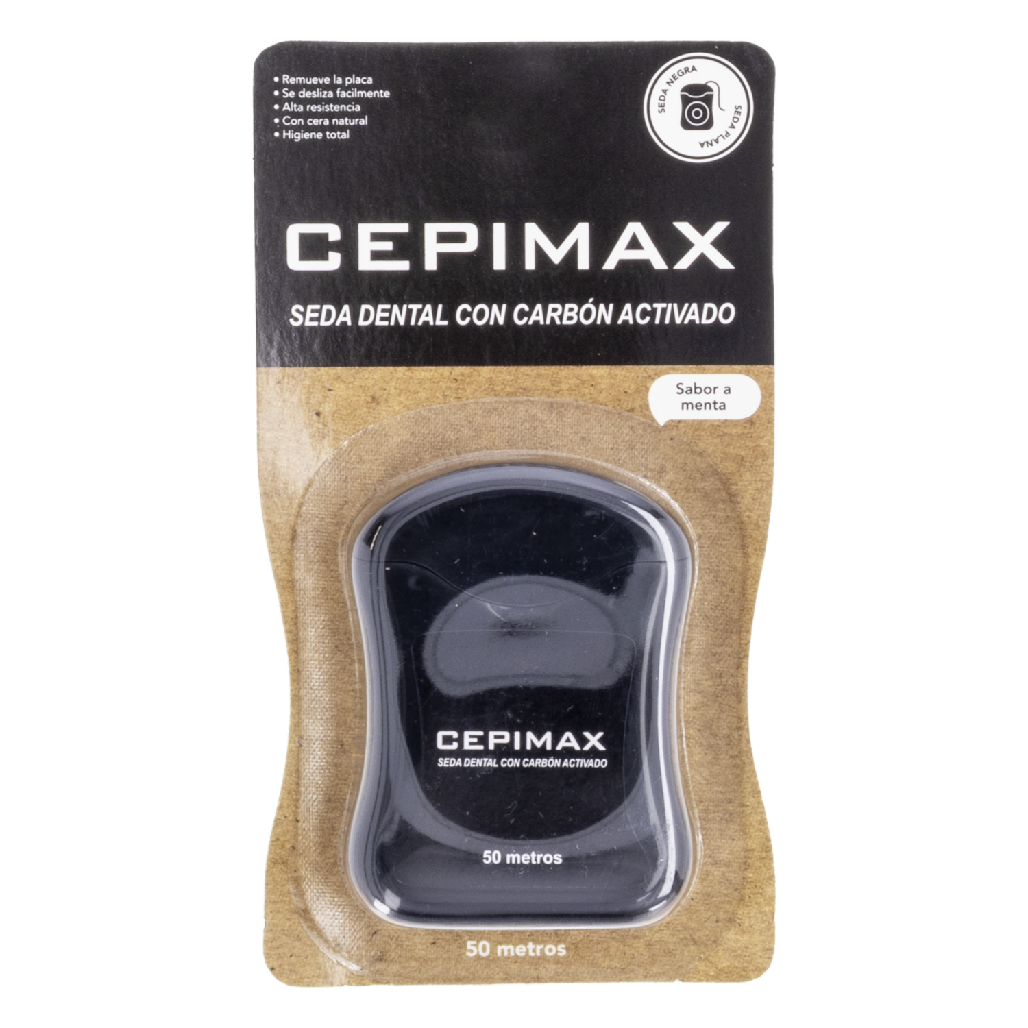 Seda Dental Con Carbón Activado CEPIMAX 40 M
