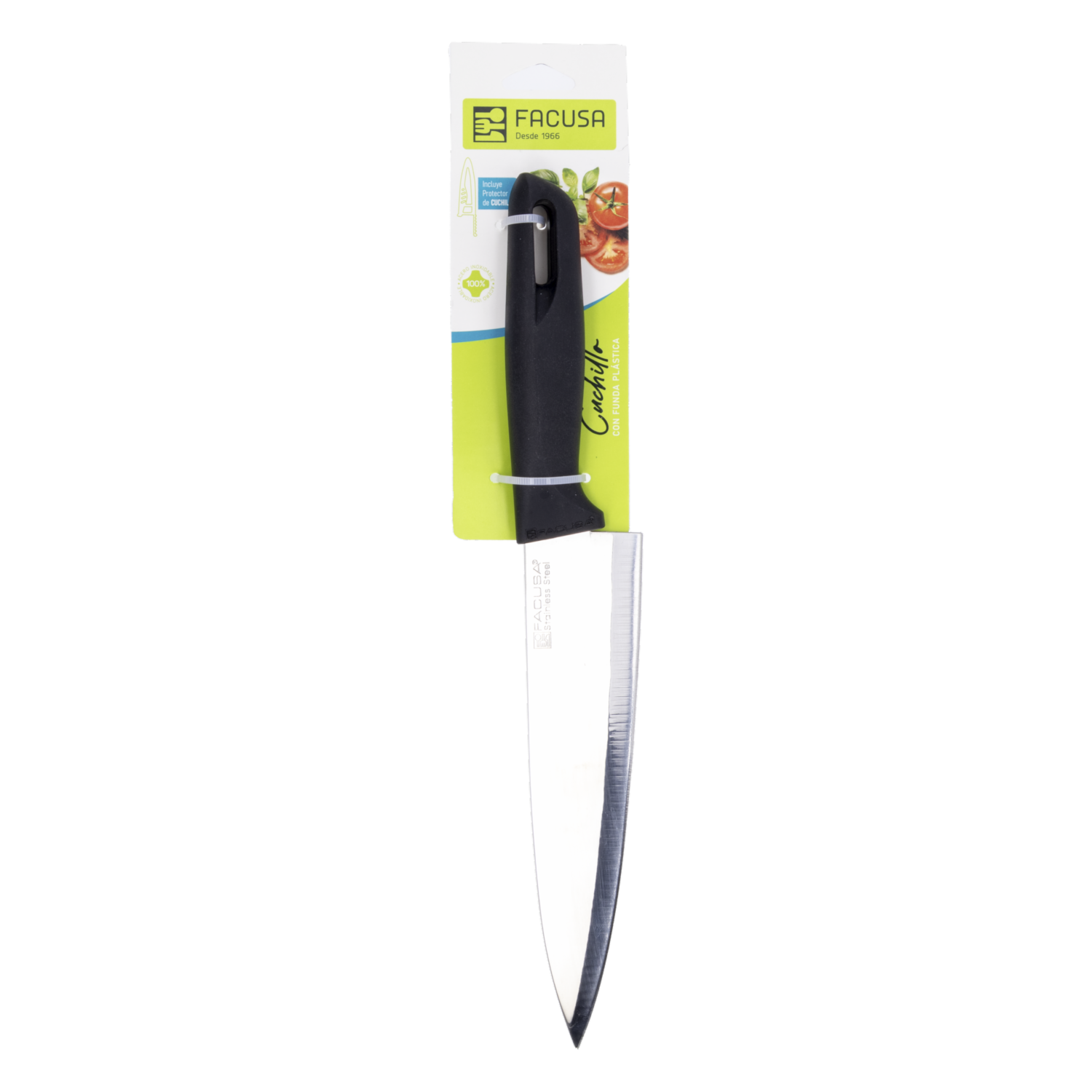 Cuchillo De Cocina Mango De Plástico N7 FACUSA 1 Pieza