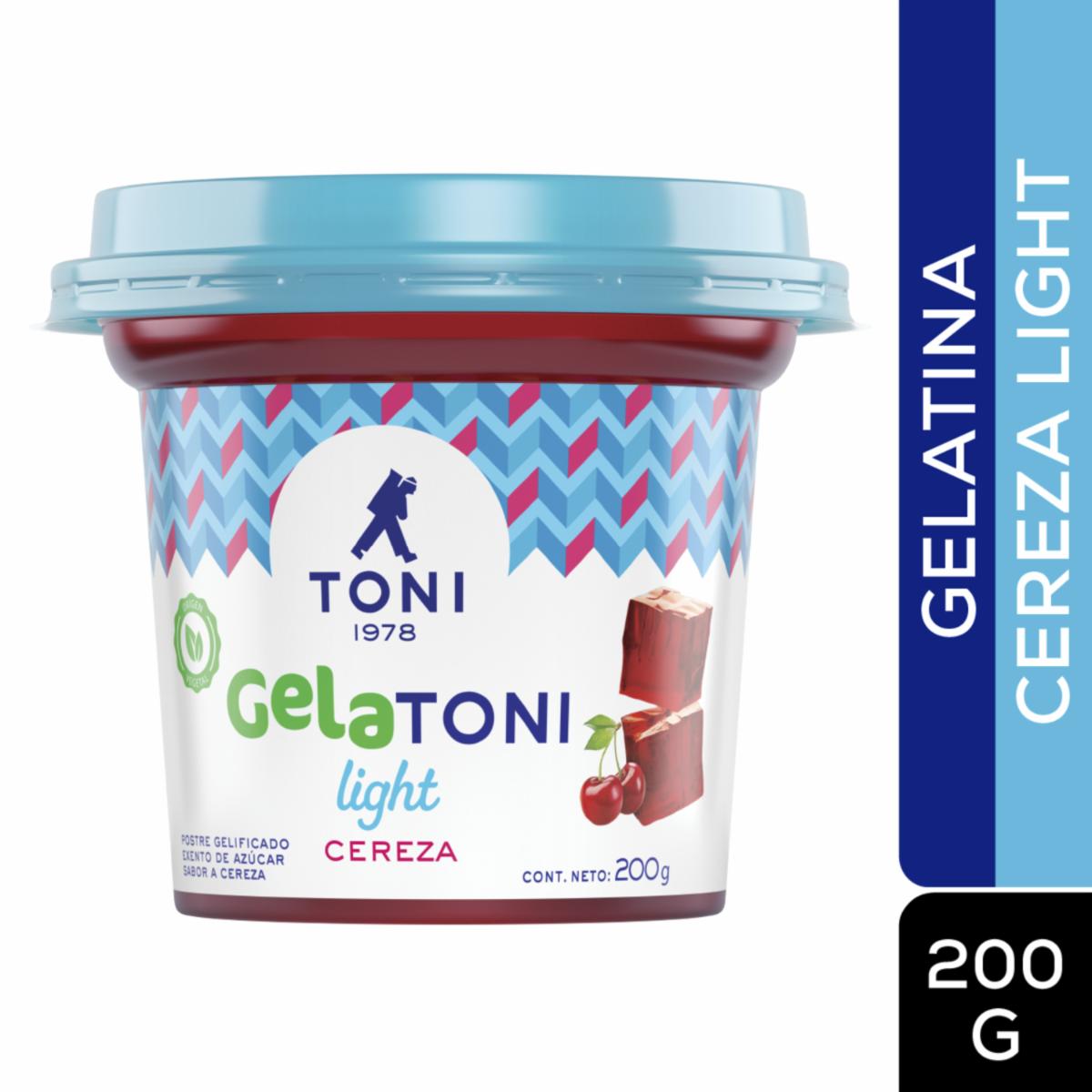 Gelatina Bio Diet Sabor Cereza GELATONI 200 G