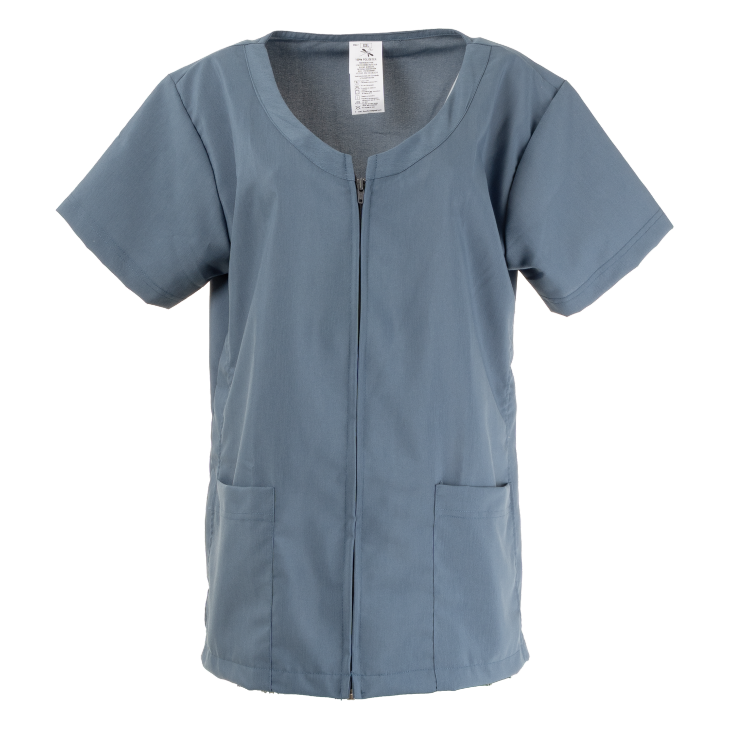 Blusa Uniforme De Servicio Plomo UNIFORMES & SERVICIO Talla Extra Extra Grande