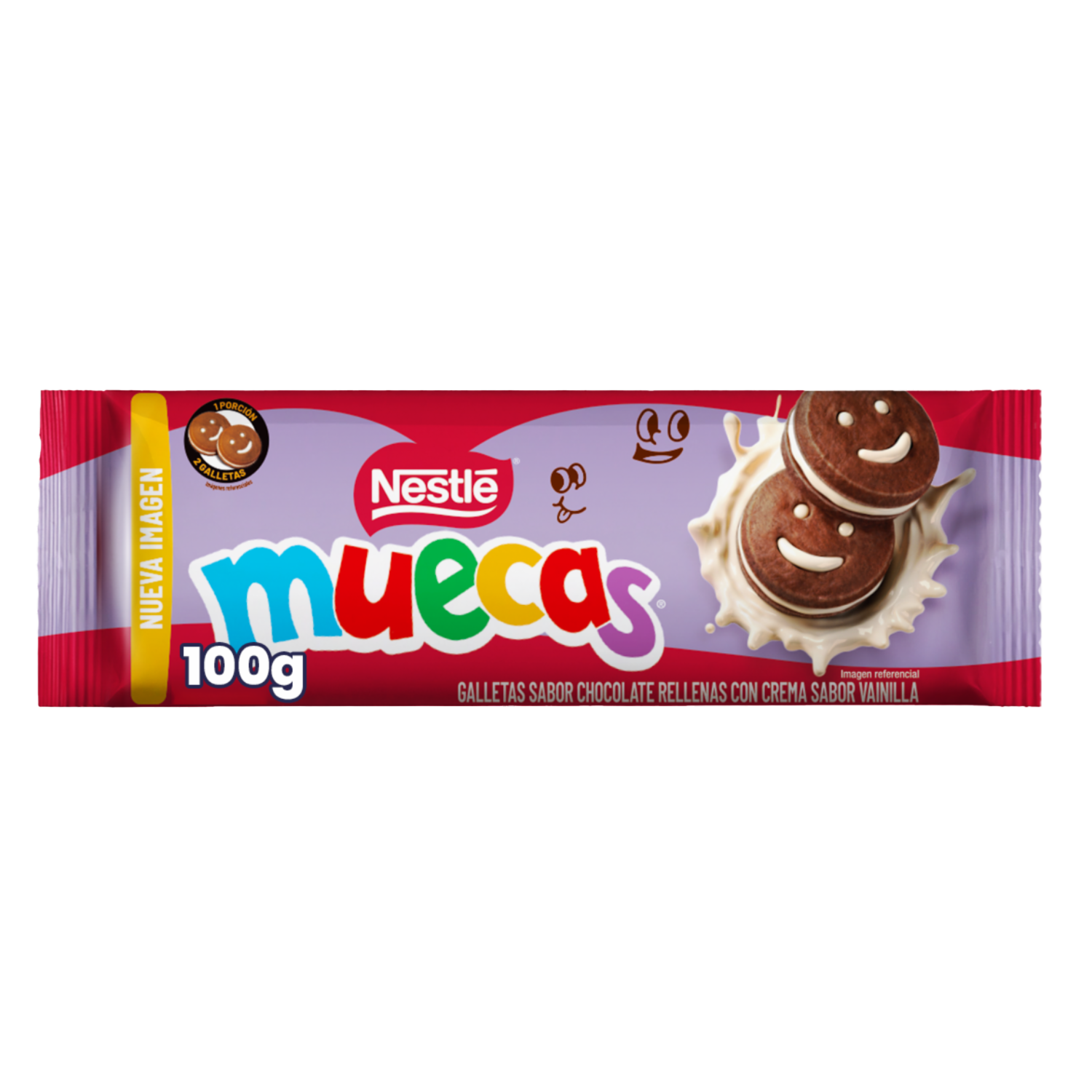 Galleta Dulce Sabor A Chocolate MUECAS 100 G