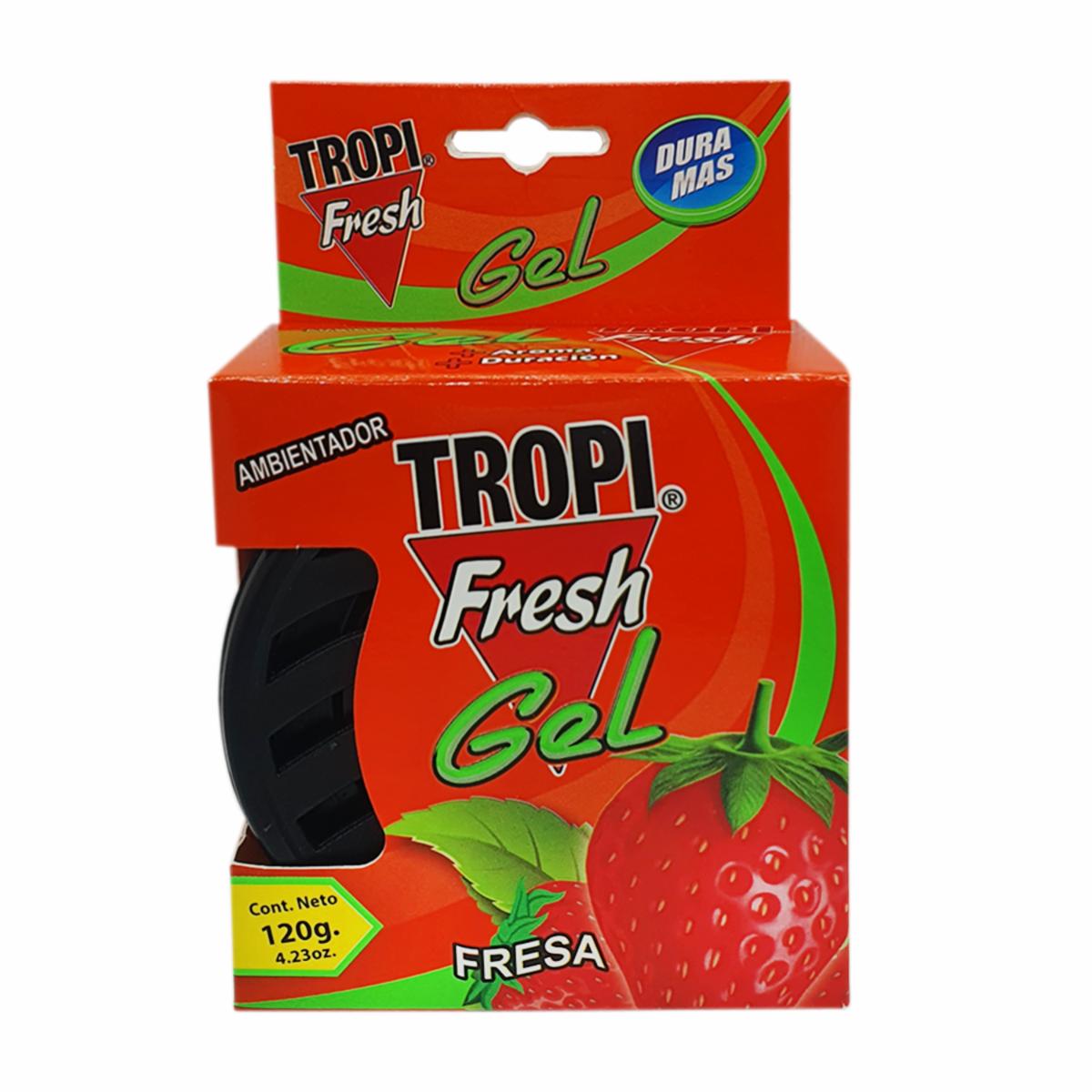 Ambientador En Gel Aroma A Fresa TROPI FRESH 120 G