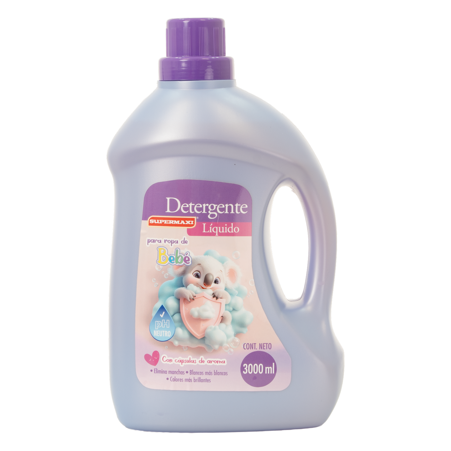 Detergente Líquido Para Ropa de Bebé SUPERMAXI 3000 Ml