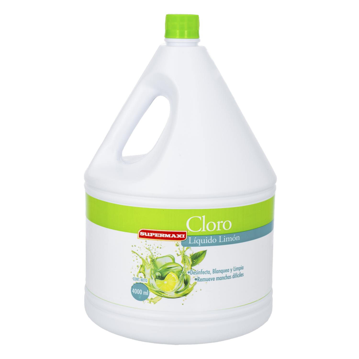 Cloro LíquidoLimón SUPERMAXI 4000 Ml