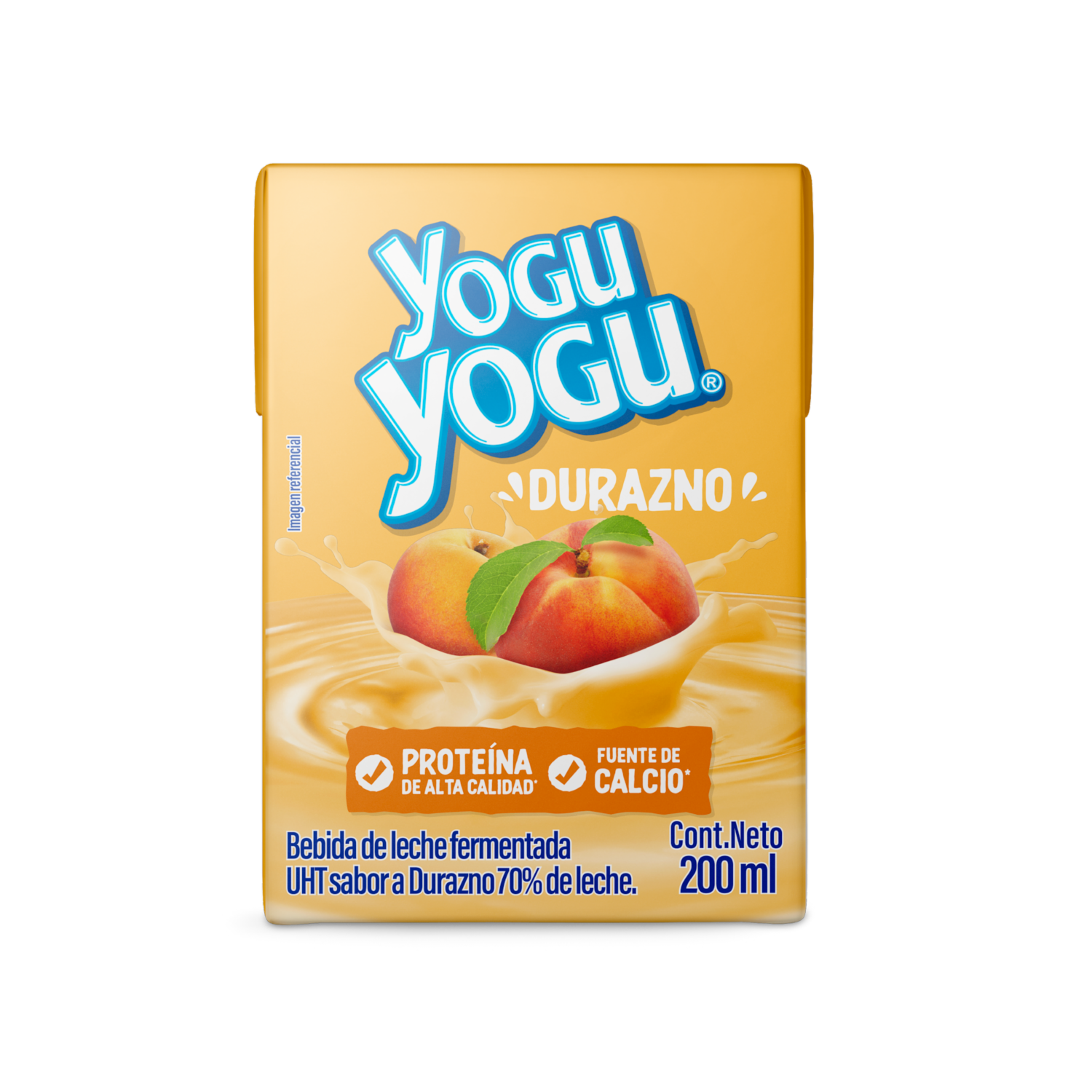 Bebida De Yogurt Sabor A Durazno YOGU YOGU 200 Ml