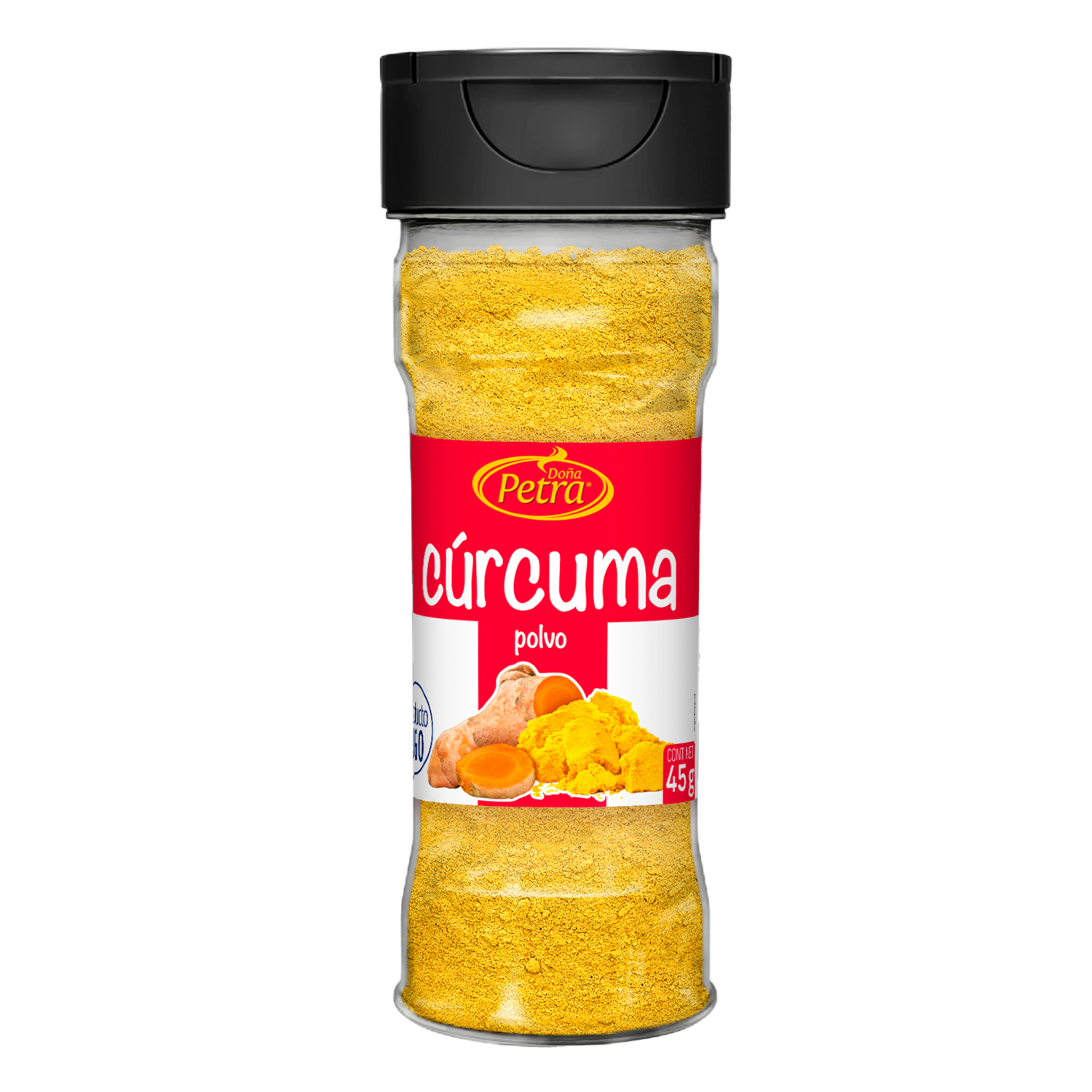 Cúrcuma En Polvo DOÑA PETRA 45 G