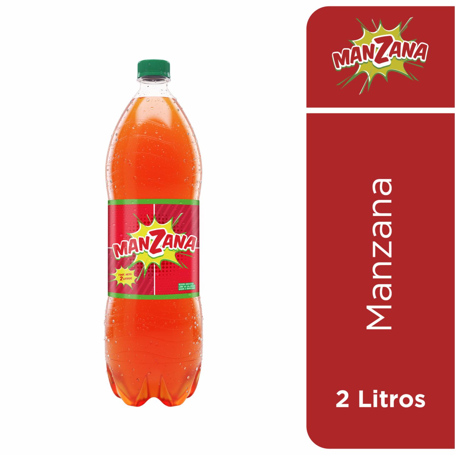 Bebida Gaseosa Sabor A Manzana MANZANA 2000 Ml
