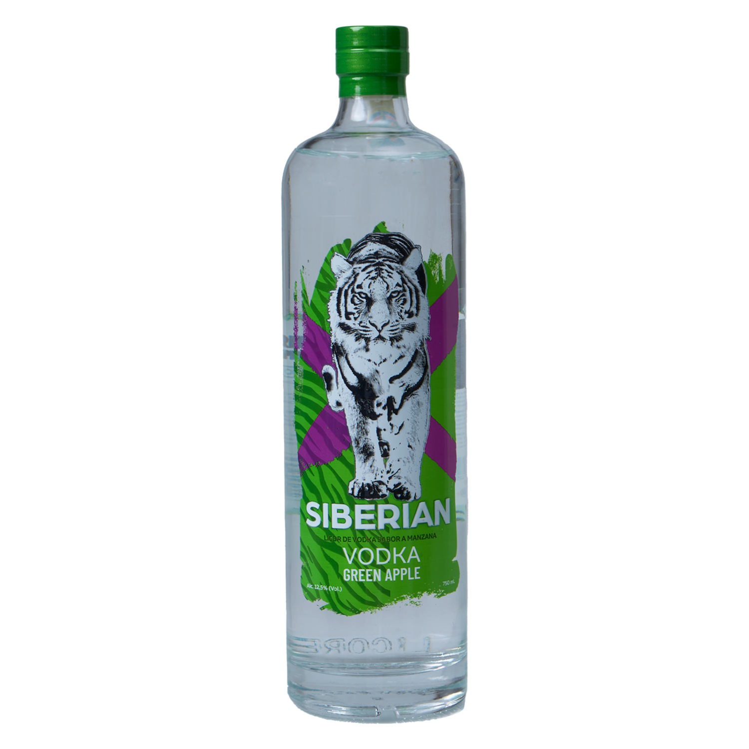 Vodka Green Apple SIBERIAN 750 Ml