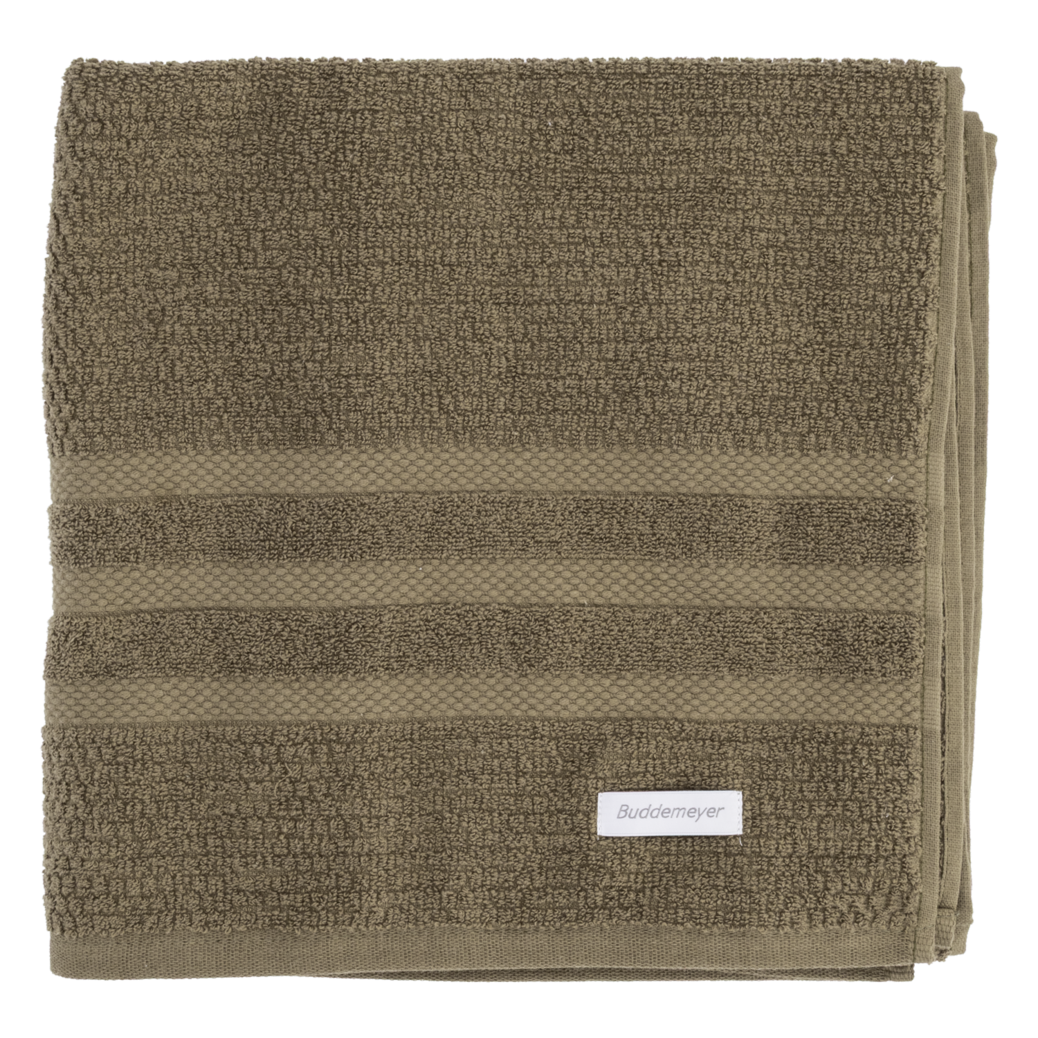 Toalla De Baño Vanilla Extra Soft 410G Verde Oliva BUDDEMEYER 135X70 Cm