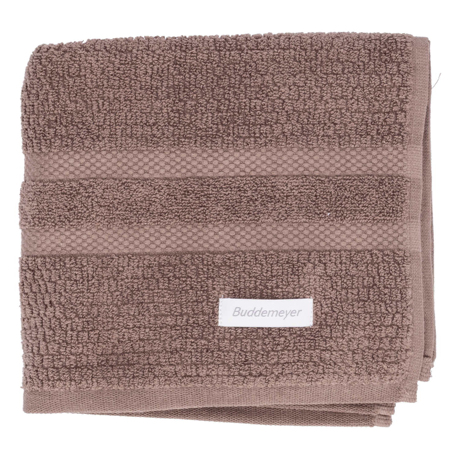 Toalla De Cara Vanilla Extra Soft 410G Café BUDDEMEYER 50X30 Cm