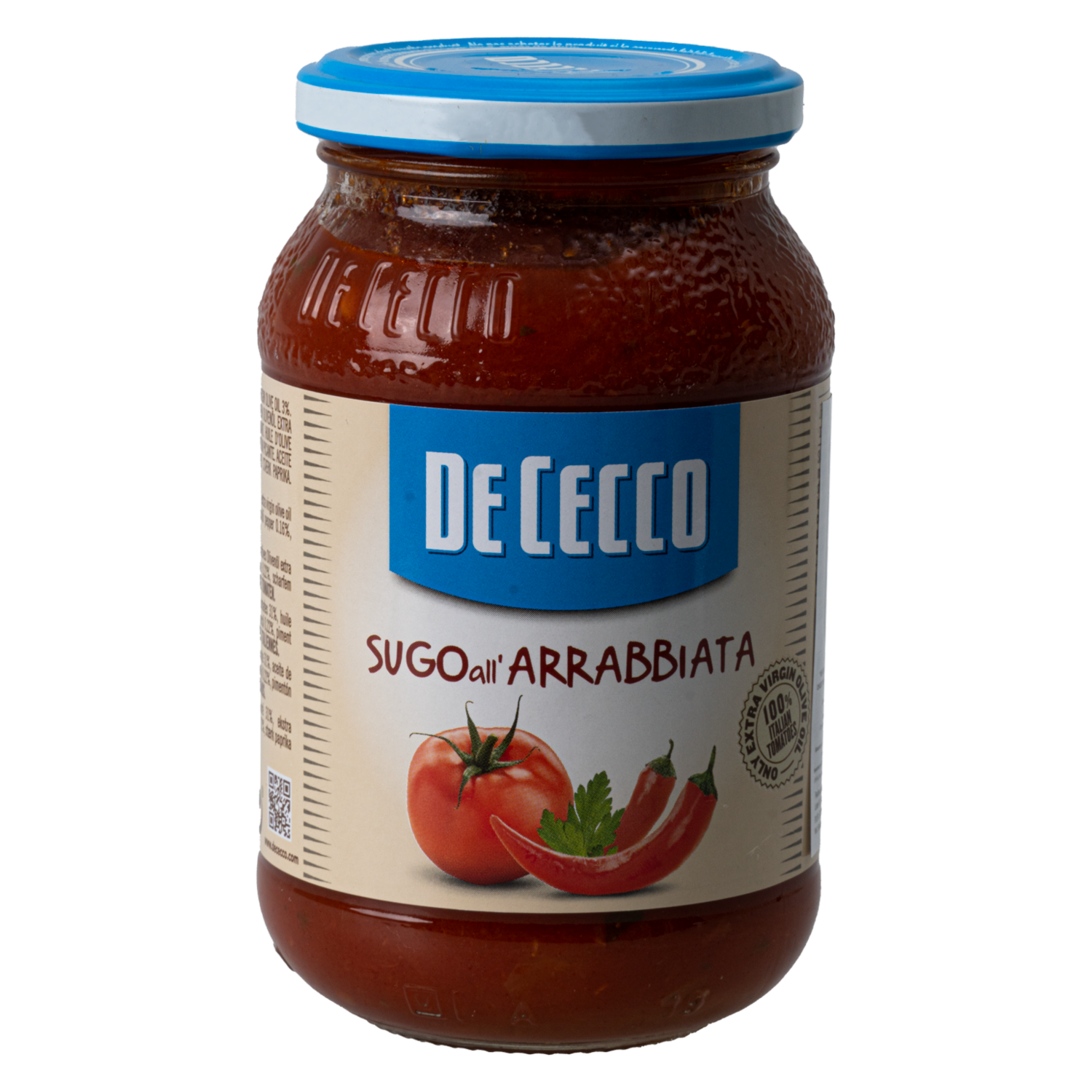 Salsa De Tomate Chiles Arrabbiatta DE CECCO 400 g