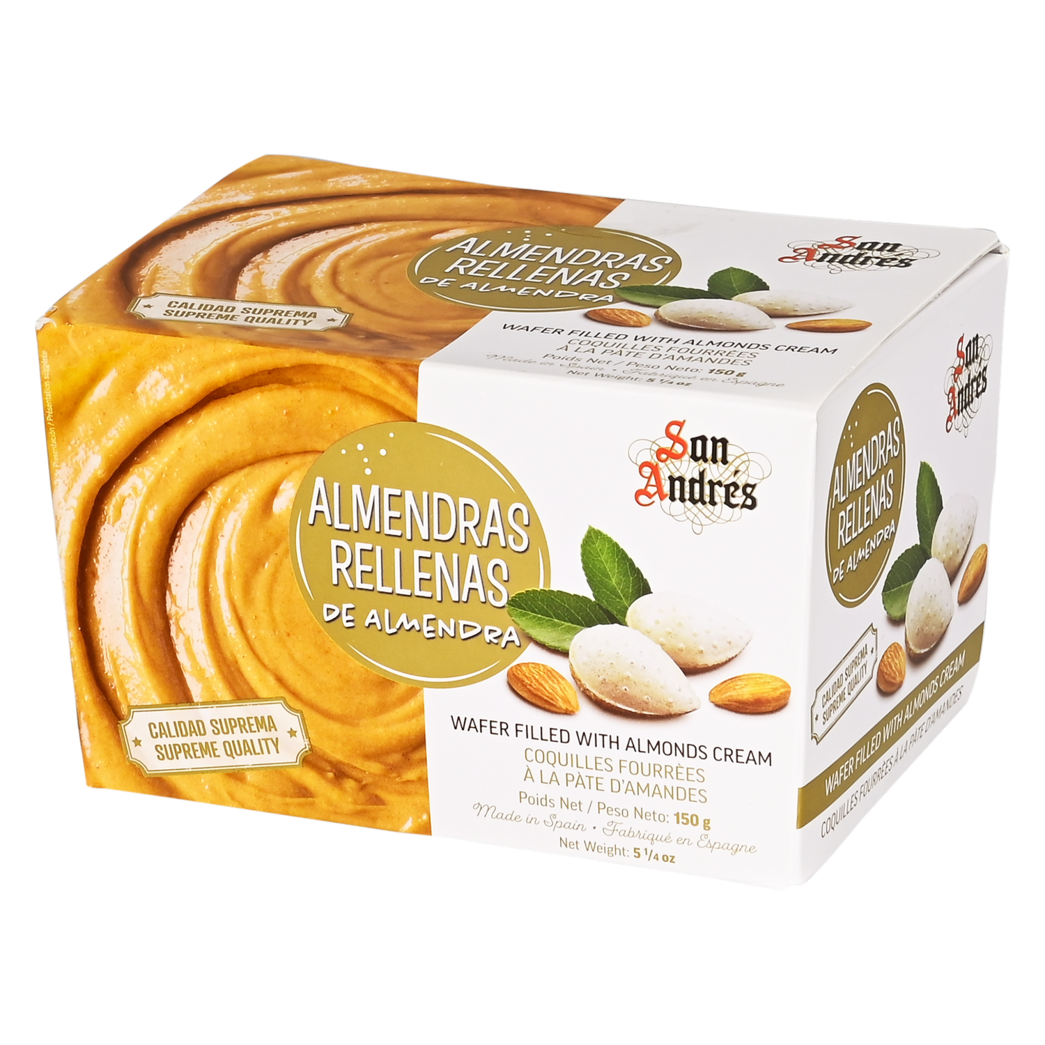 Turrón Almendras Calidad Suprema SAN ANDRÉS Caja
