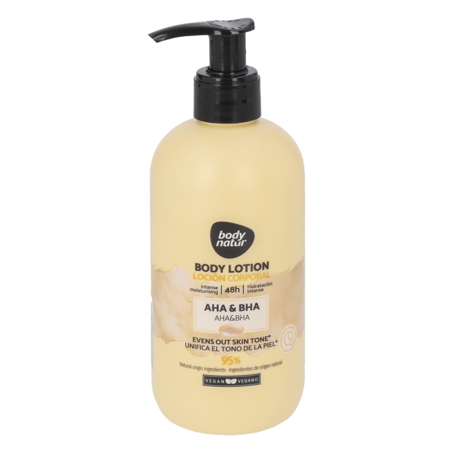 Loción Corporal Hidratación Intensa Con Aha Y Bha BODY NATUR 275 Ml