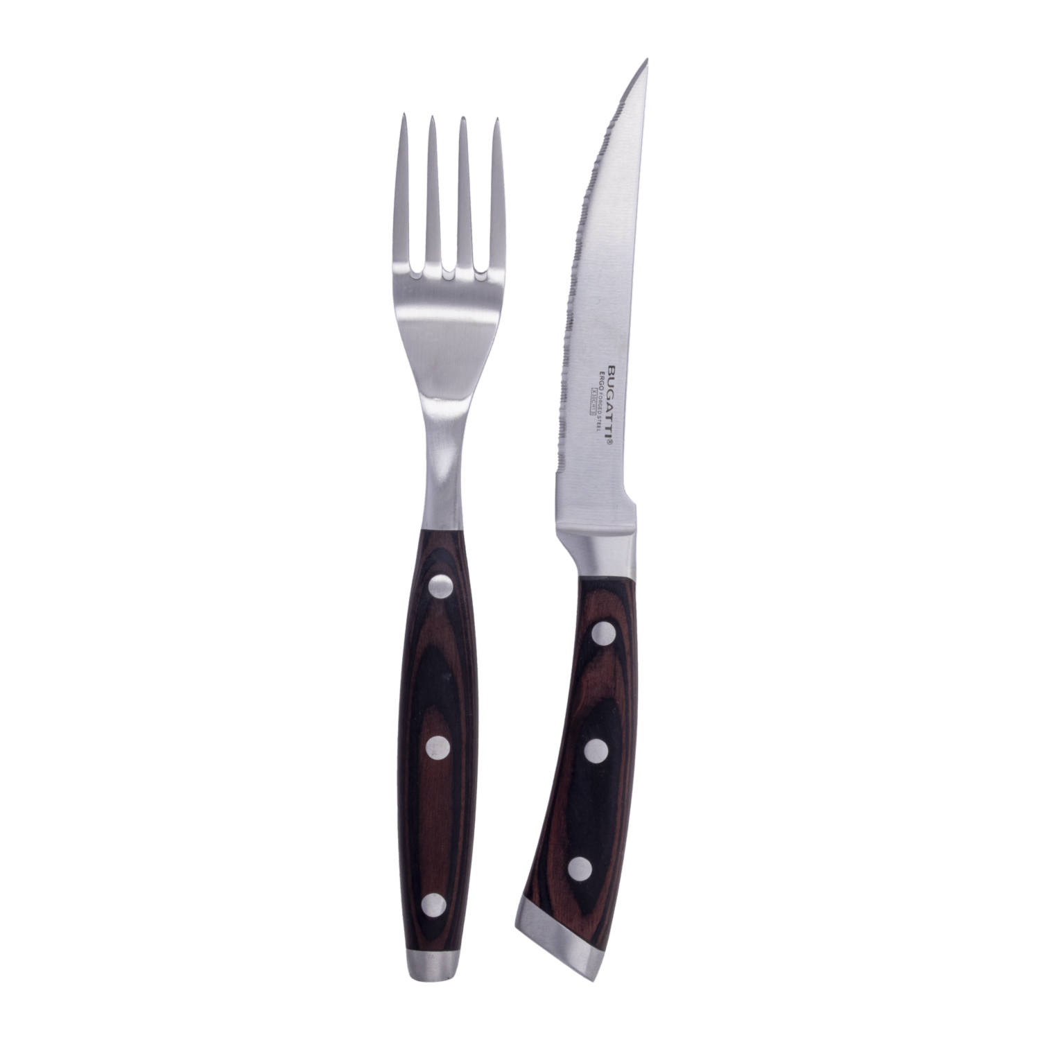 Set BBQ Tenedor Y Cuchillo BUGATTI 1 Pieza