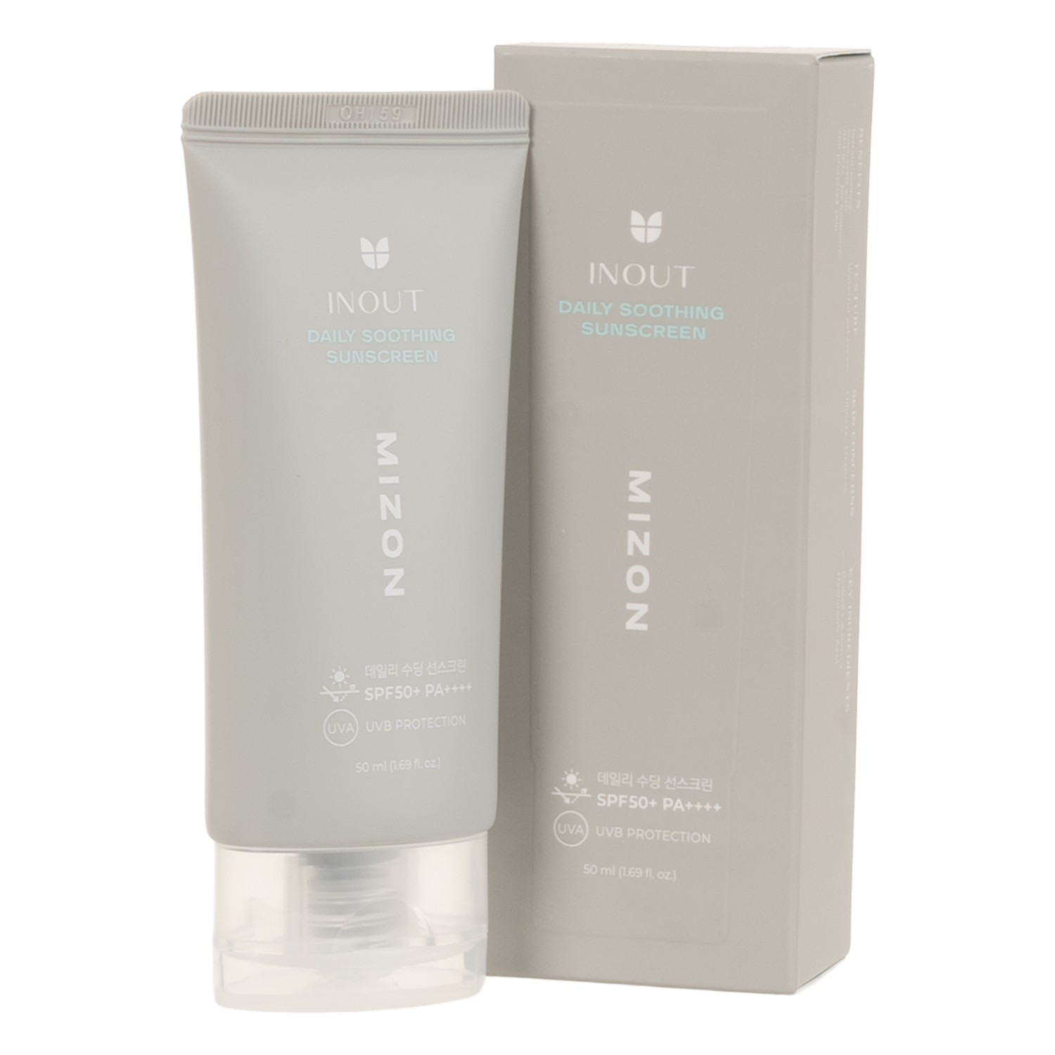 Protector Solar Facial Calmante Diario Inout MIZON 50 Ml
