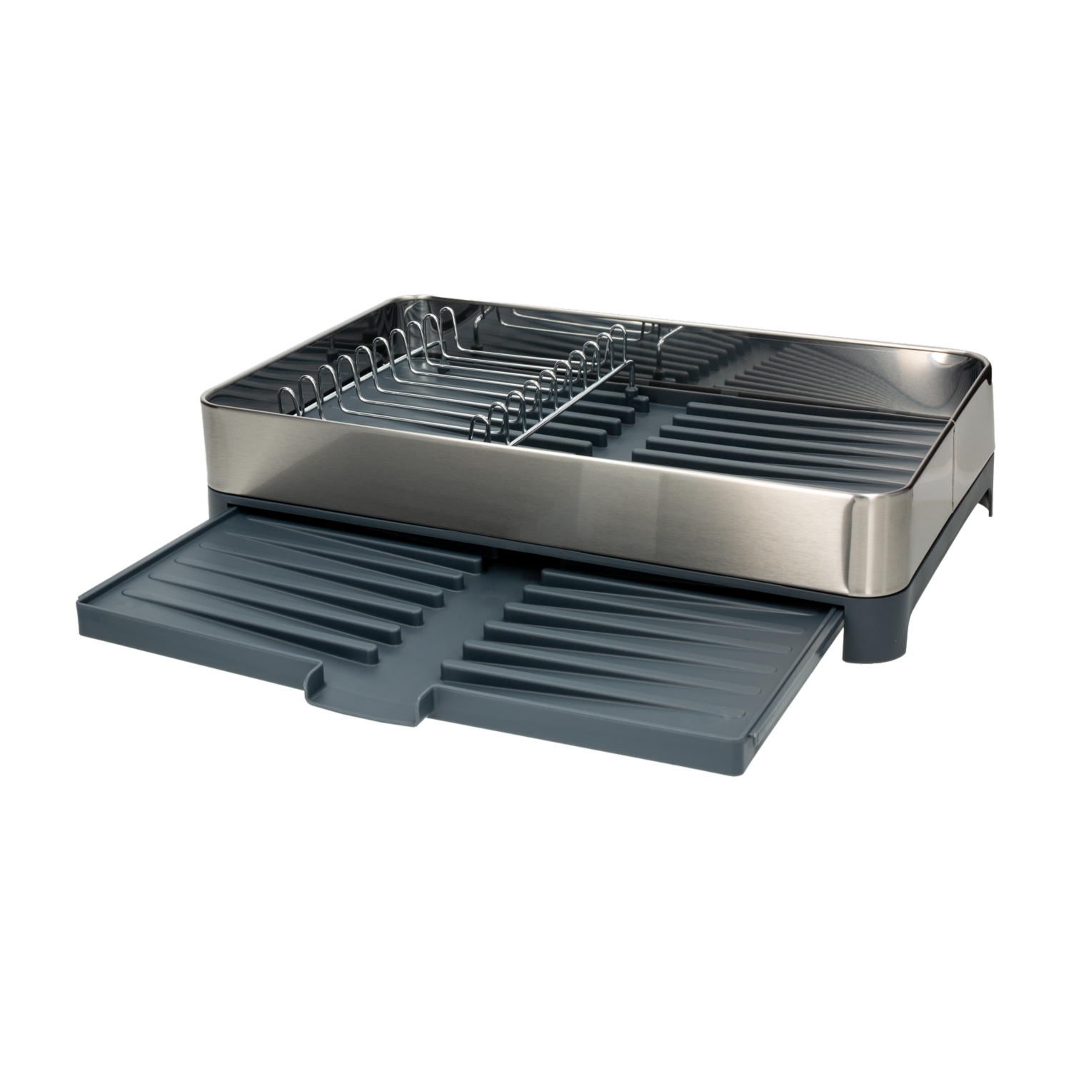 Escurridor De Platos Extendible Premium FREE HOME 44.7X9 CM