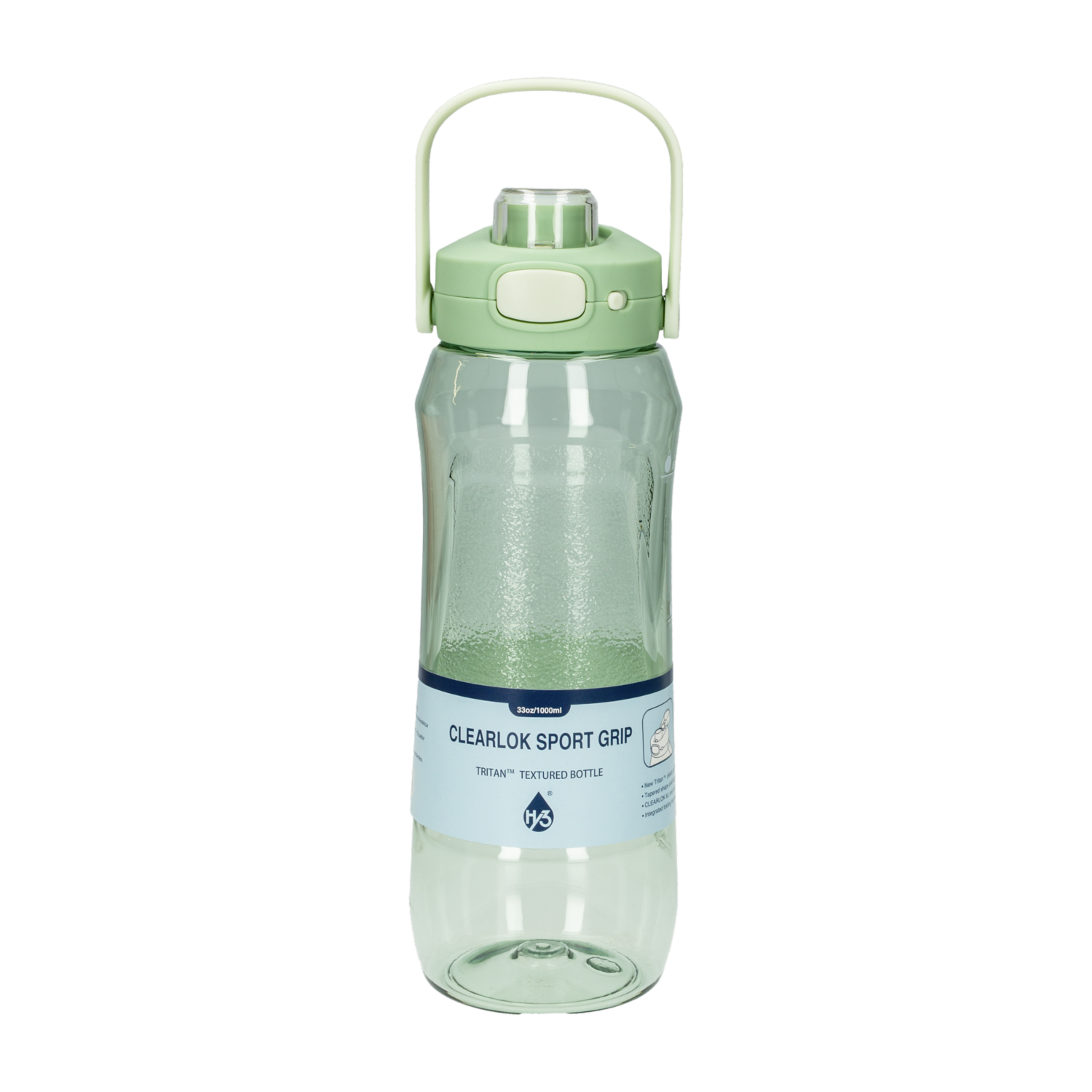 Tomatodo Clear Lock Sport Grip Menta HY3 1000 Ml
