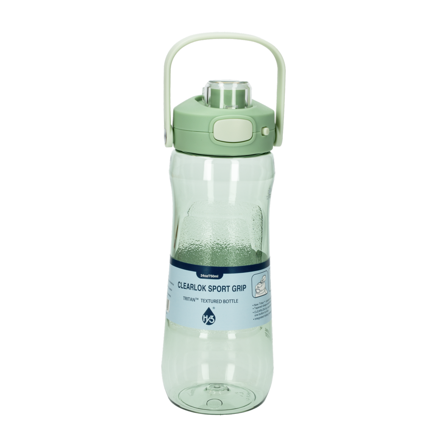 Tomatodo Clear Lock Sport Grip Menta HY3 750 Ml
