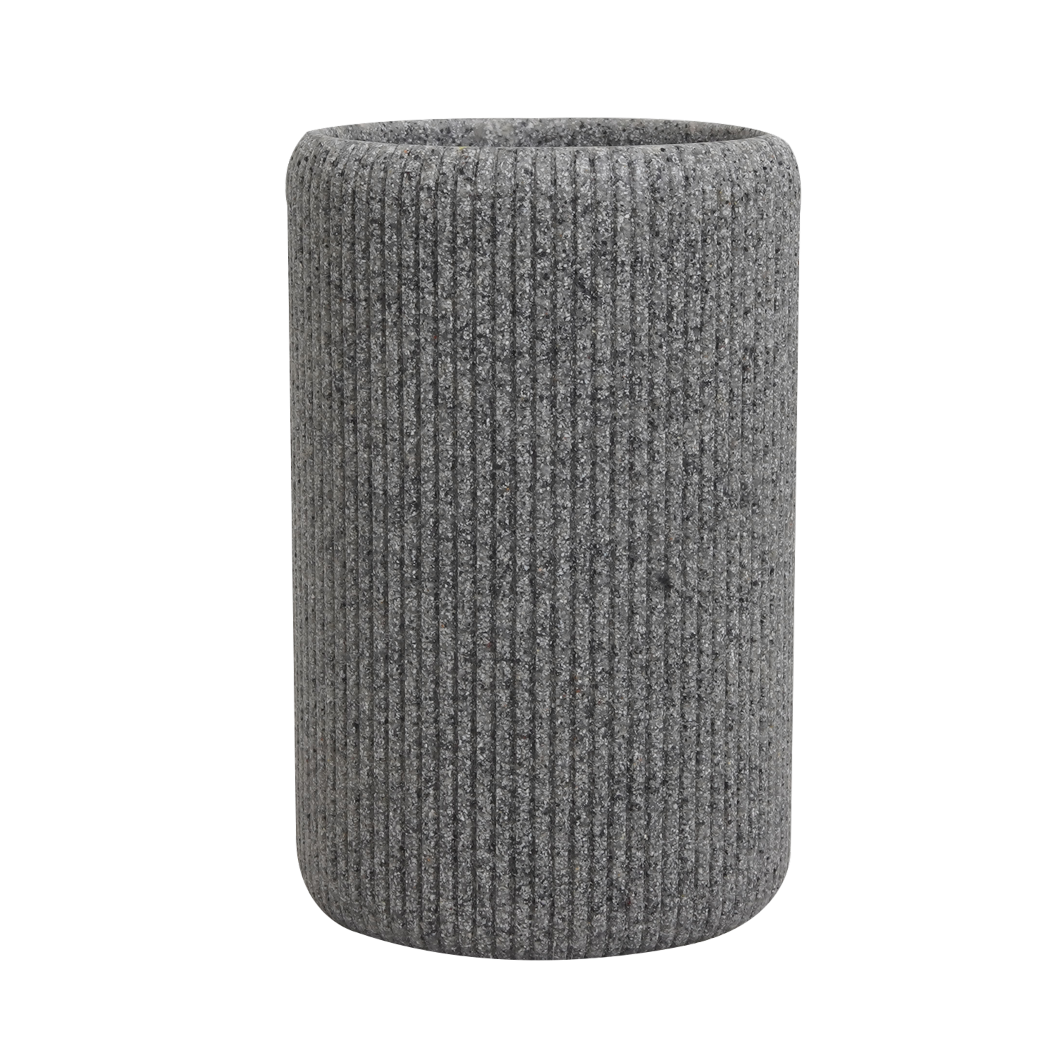 Porta Cepillos Granito Gris Nature FREE HOME 1 Pieza