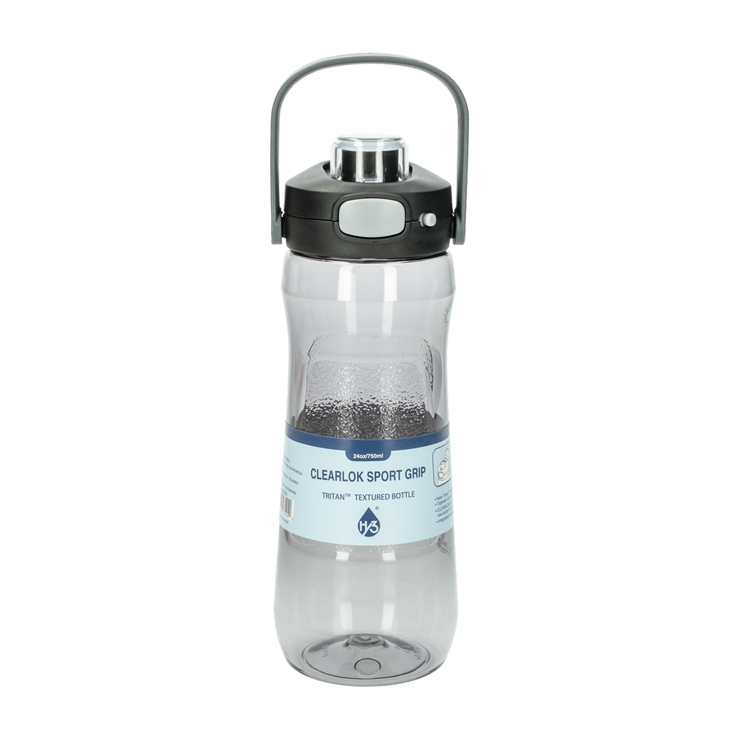 Tomatodo Clear Lock Sport Grip Negro HY3 750 Ml