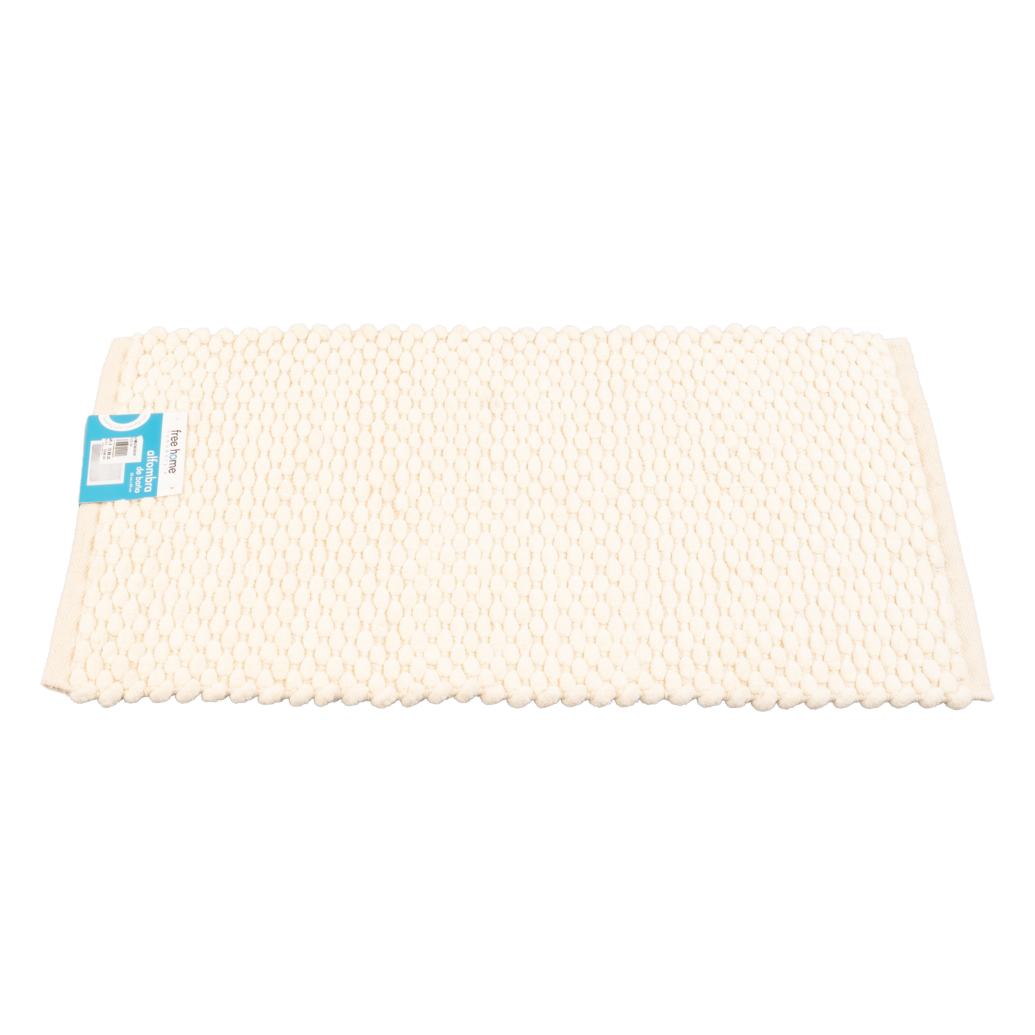 Alfombra De Baño Afra Ivory FREE HOME 80X50 Cm