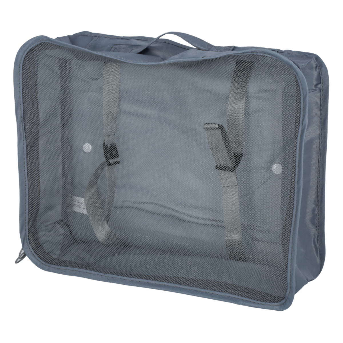 Bolsa Organizadora De Ropa Gael Gris FREE HOME 34X28X12 Cm
